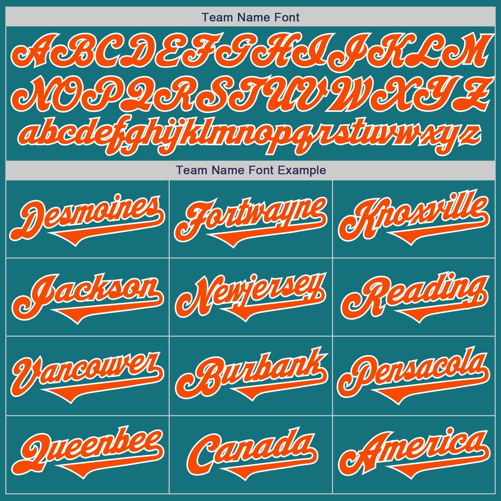 Custom Teal Orange-White Authentic Two Tone Baseball Jersey view 4