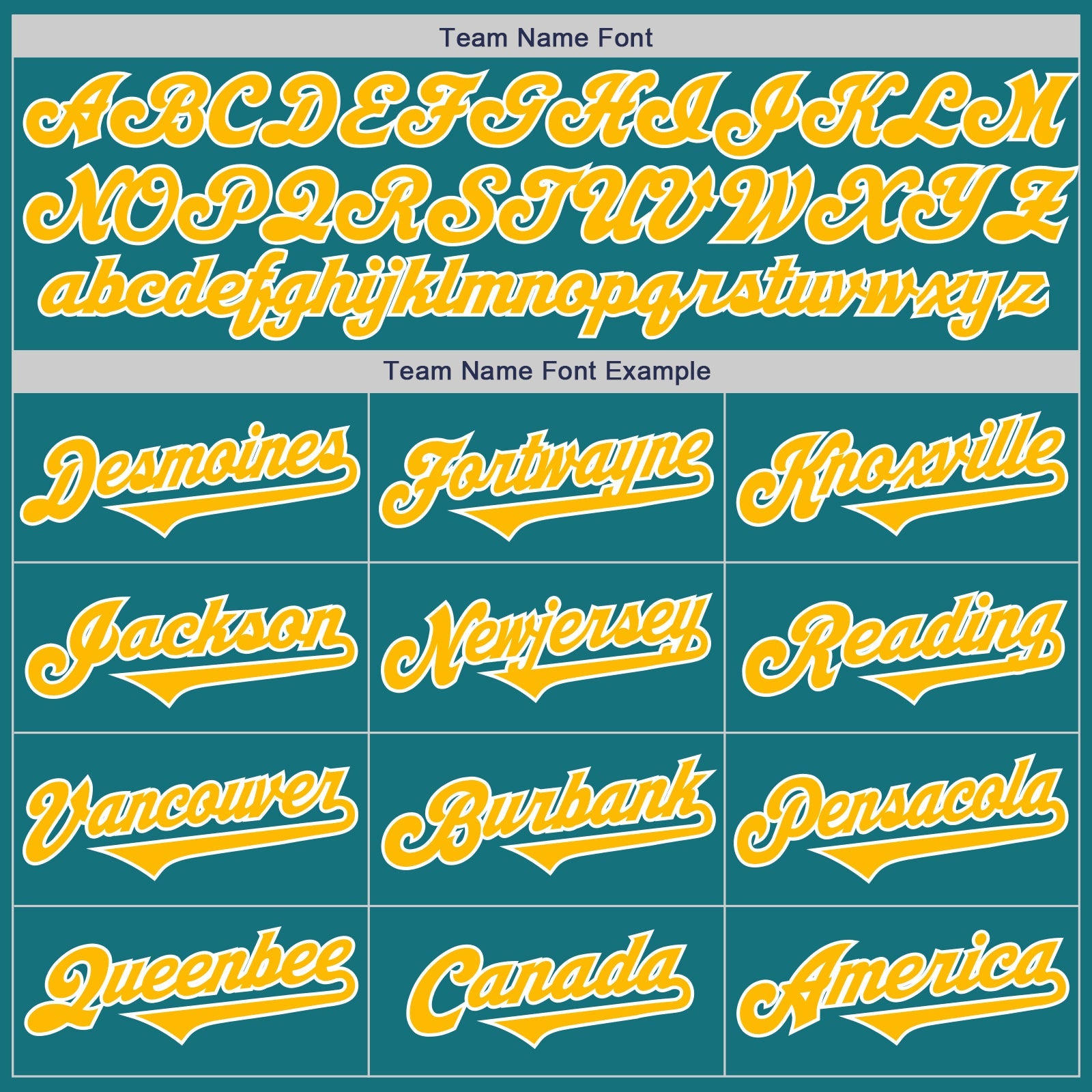 Custom Teal Gold-White Authentic Two Tone Baseball Jersey view 4