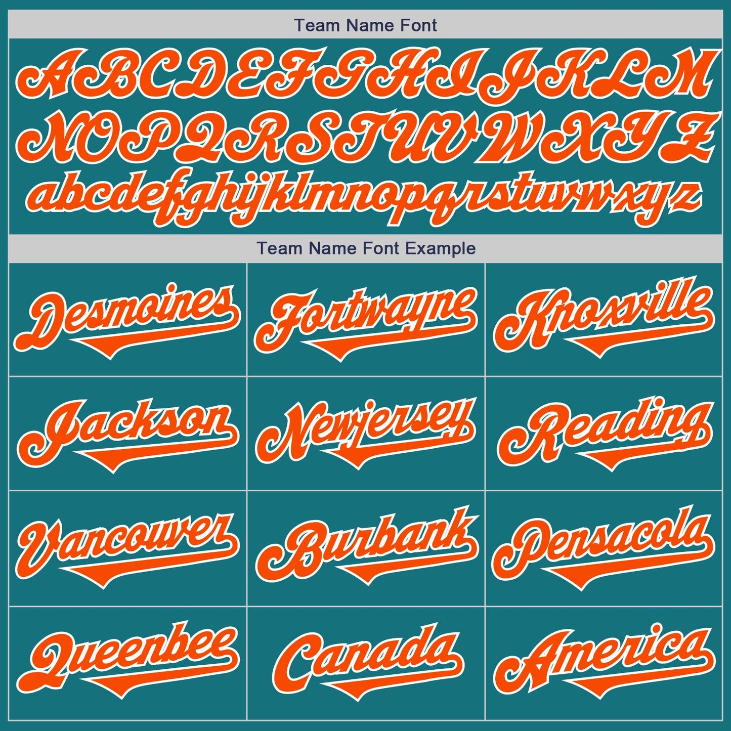 Custom Teal Orange-White Authentic Two Tone Baseball Jersey view 4