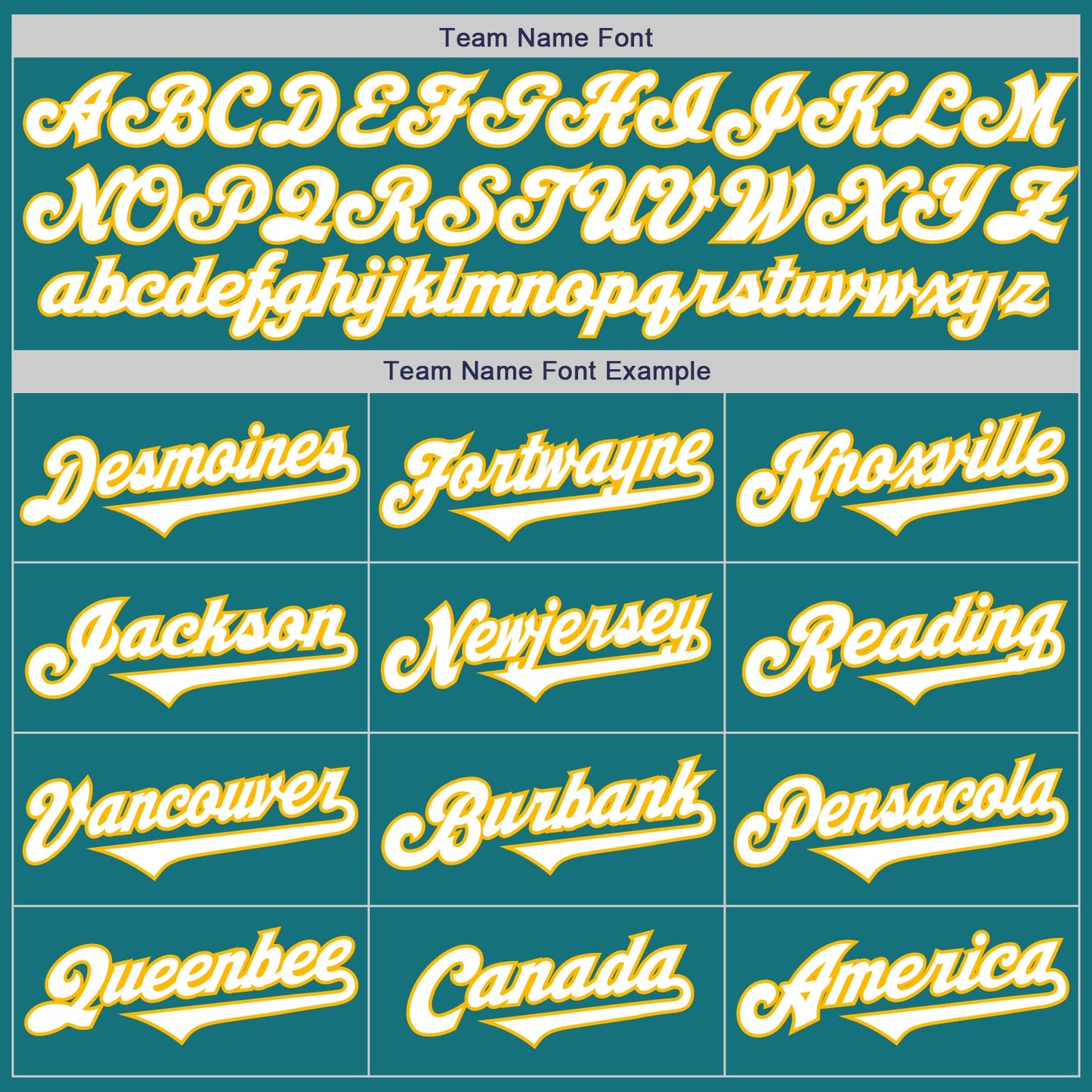 Custom Teal White-Gold Authentic Two Tone Baseball Jersey view 4