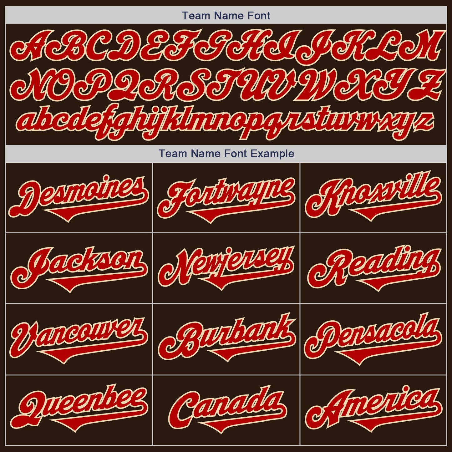 Custom Brown Red-Cream Authentic Two Tone Baseball Jersey view 4