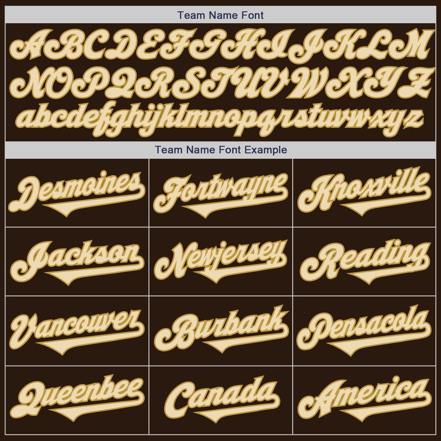 Custom Brown Cream-Old Gold Authentic Two Tone Baseball Jersey view 4