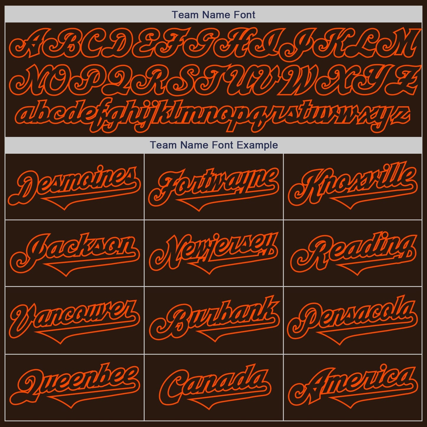 Custom Brown Orange Authentic Two Tone Baseball Jersey view 4
