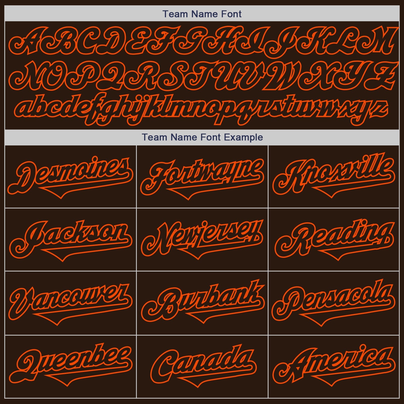 Custom Brown Orange Authentic Two Tone Baseball Jersey view 4