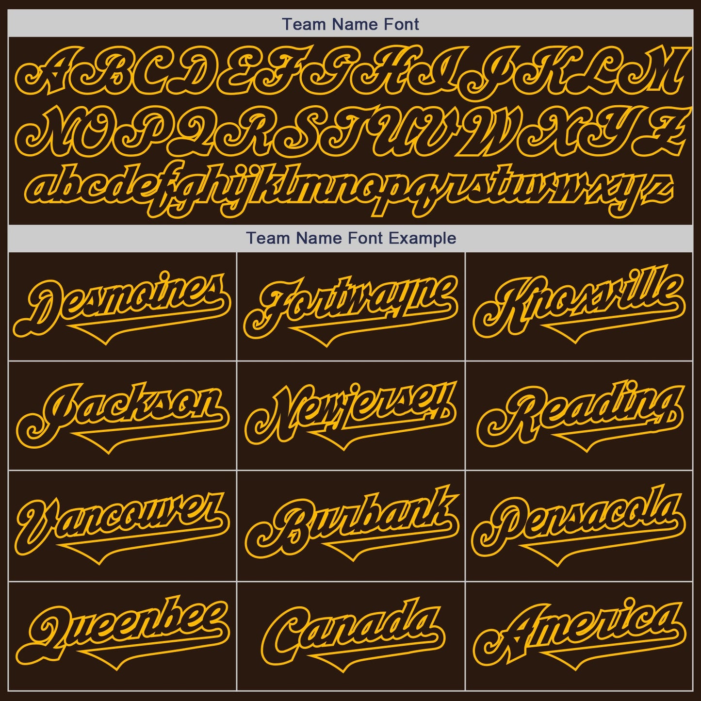 Custom Brown Gold Authentic Two Tone Baseball Jersey view 4