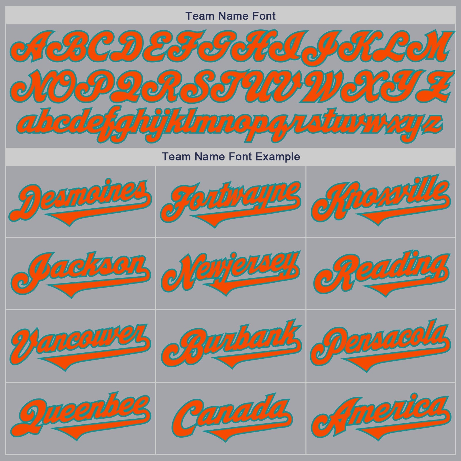 Custom Gray Orange-Teal Authentic Two Tone Baseball Jersey view 4