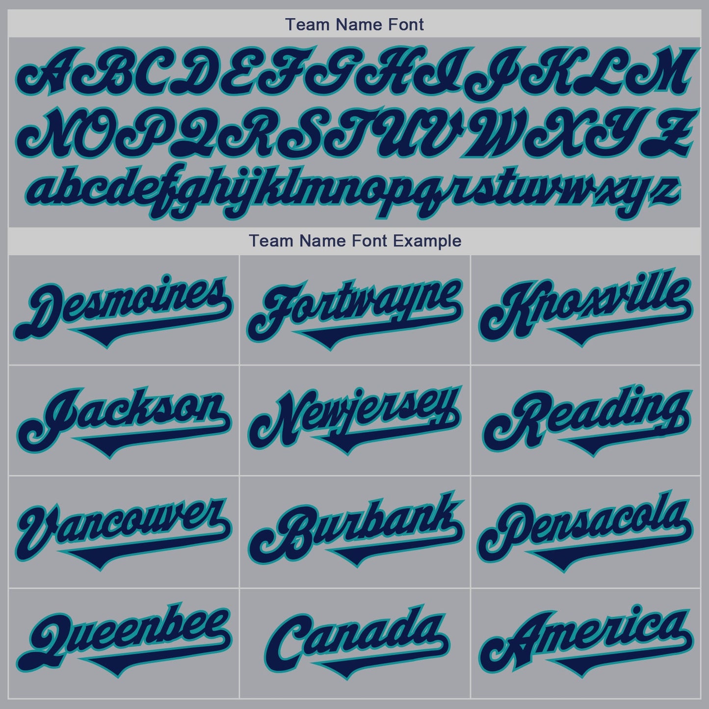 Custom Gray Navy-Teal Authentic Two Tone Baseball Jersey view 4