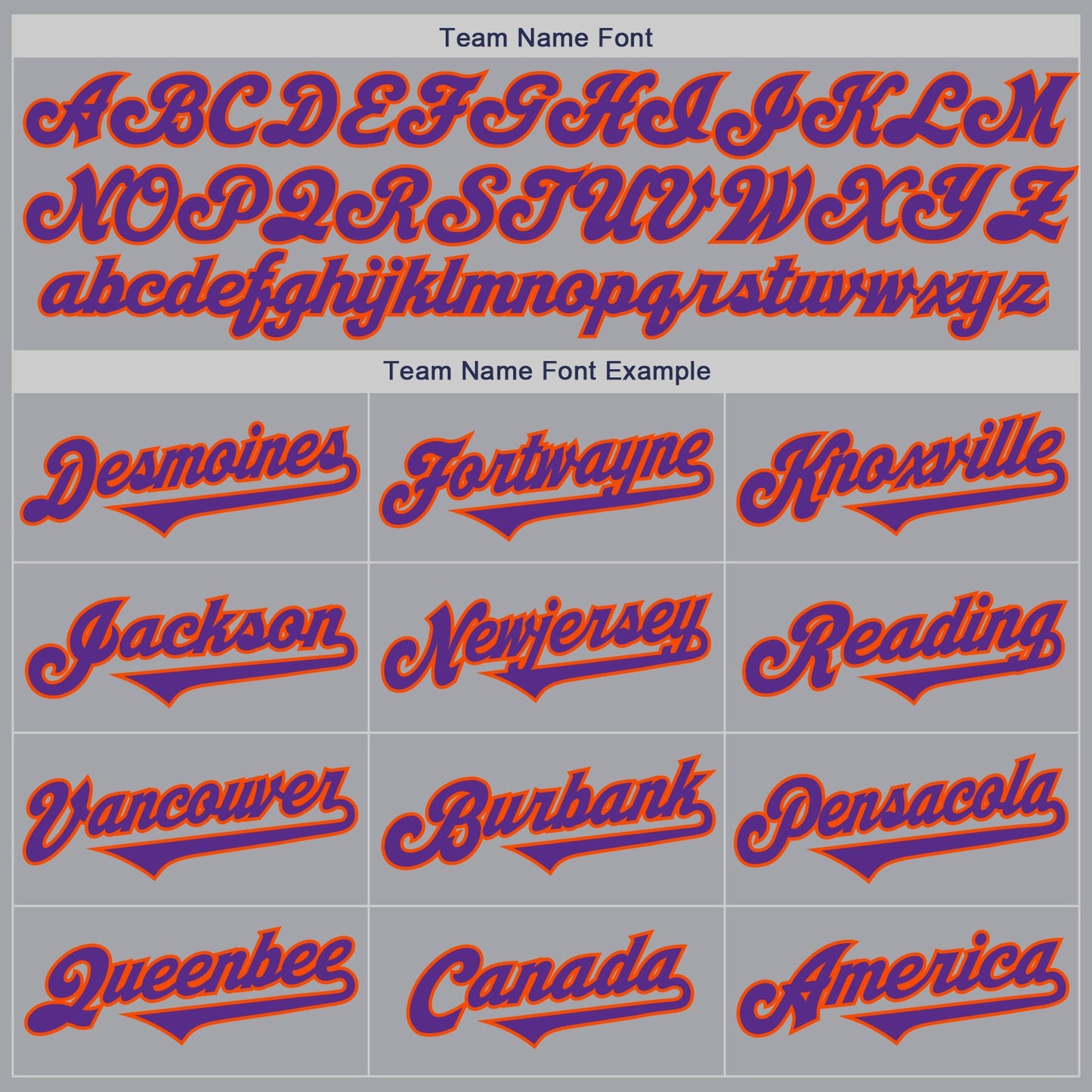 Custom Gray Purple-Orange Authentic Two Tone Baseball Jersey view 4