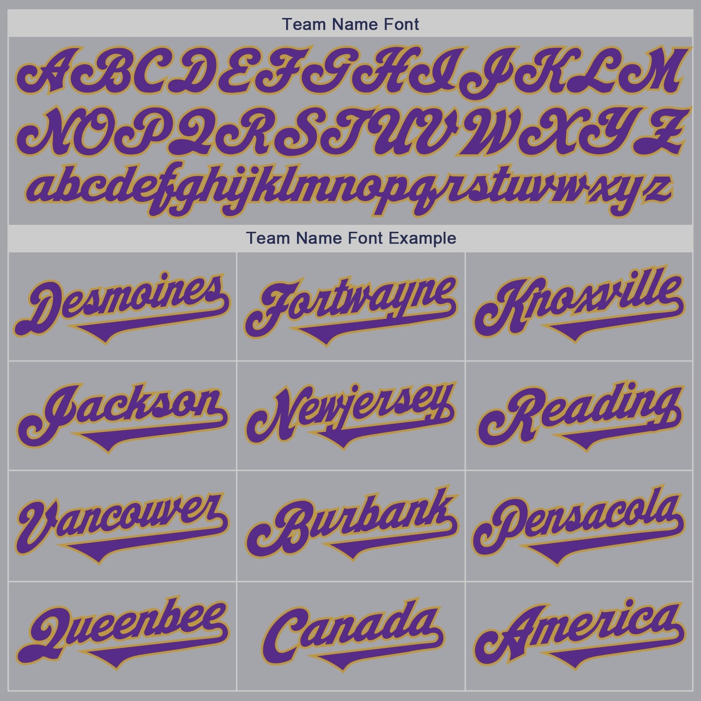 Custom Gray Purple-Old Gold Authentic Two Tone Baseball Jersey view 4