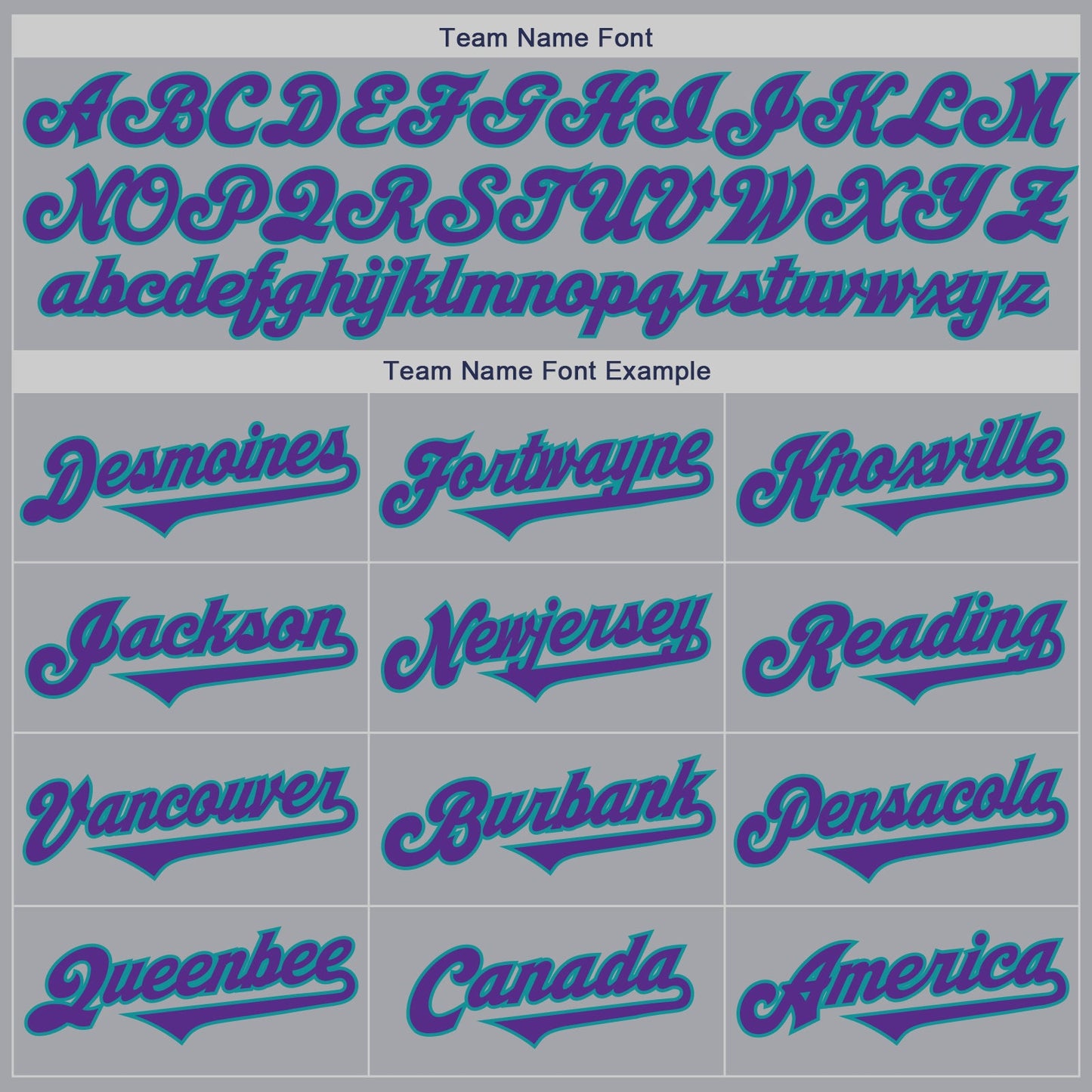 Custom Gray Purple-Teal Authentic Two Tone Baseball Jersey view 4