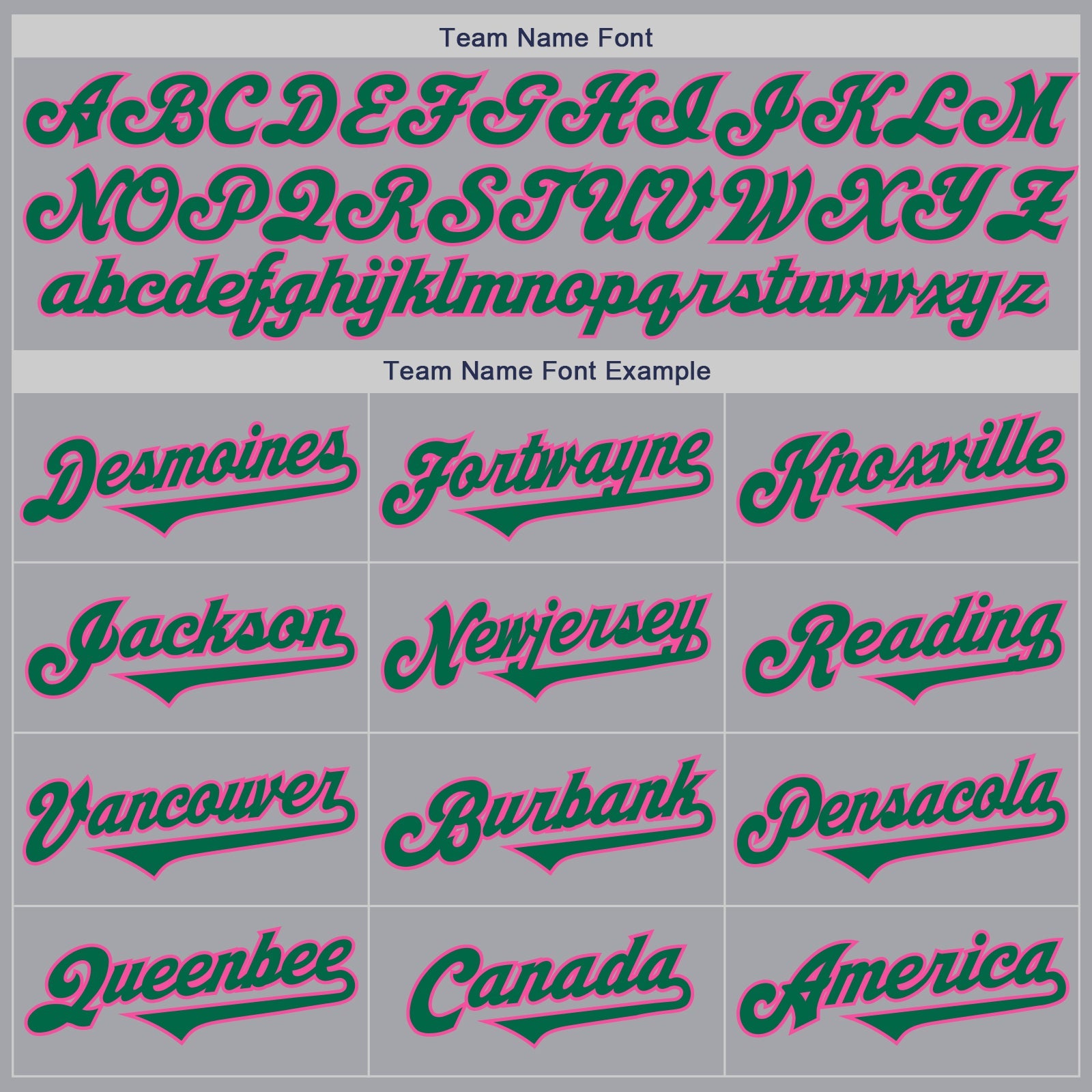 Custom Gray Kelly Green-Pink Authentic Two Tone Baseball Jersey view 4