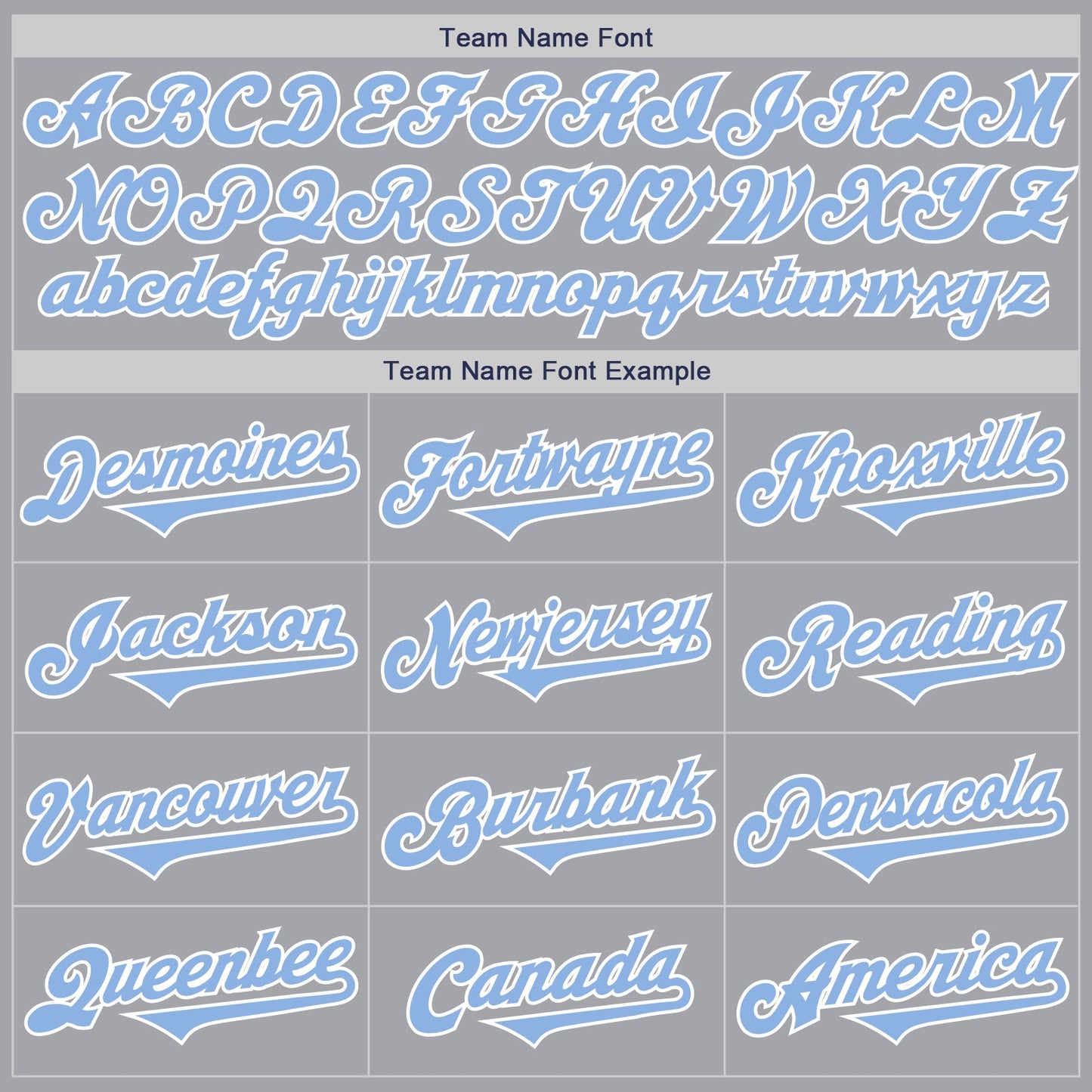 Custom Gray Light Blue-White Authentic Two Tone Baseball Jersey view 4