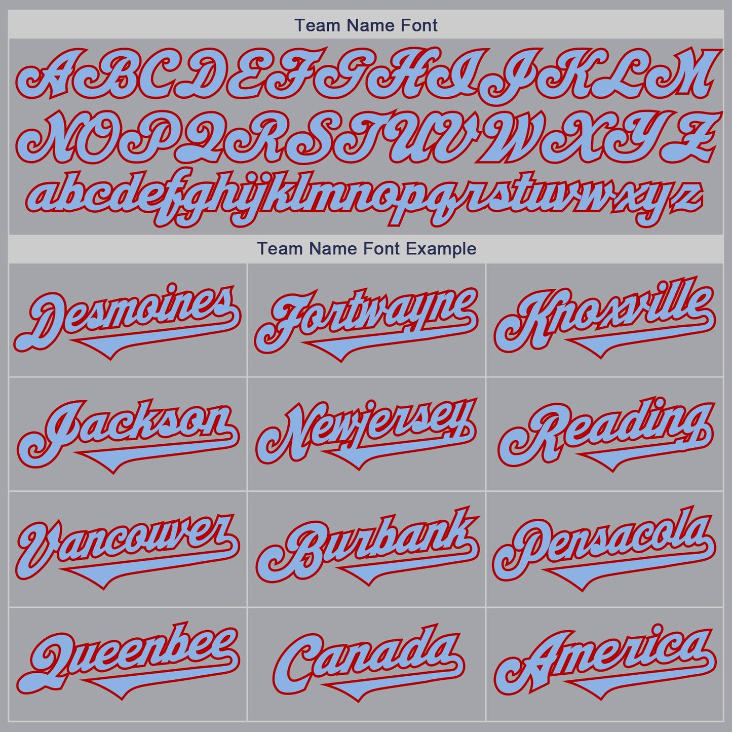 Custom Gray Light Blue-Red Authentic Two Tone Baseball Jersey view 4
