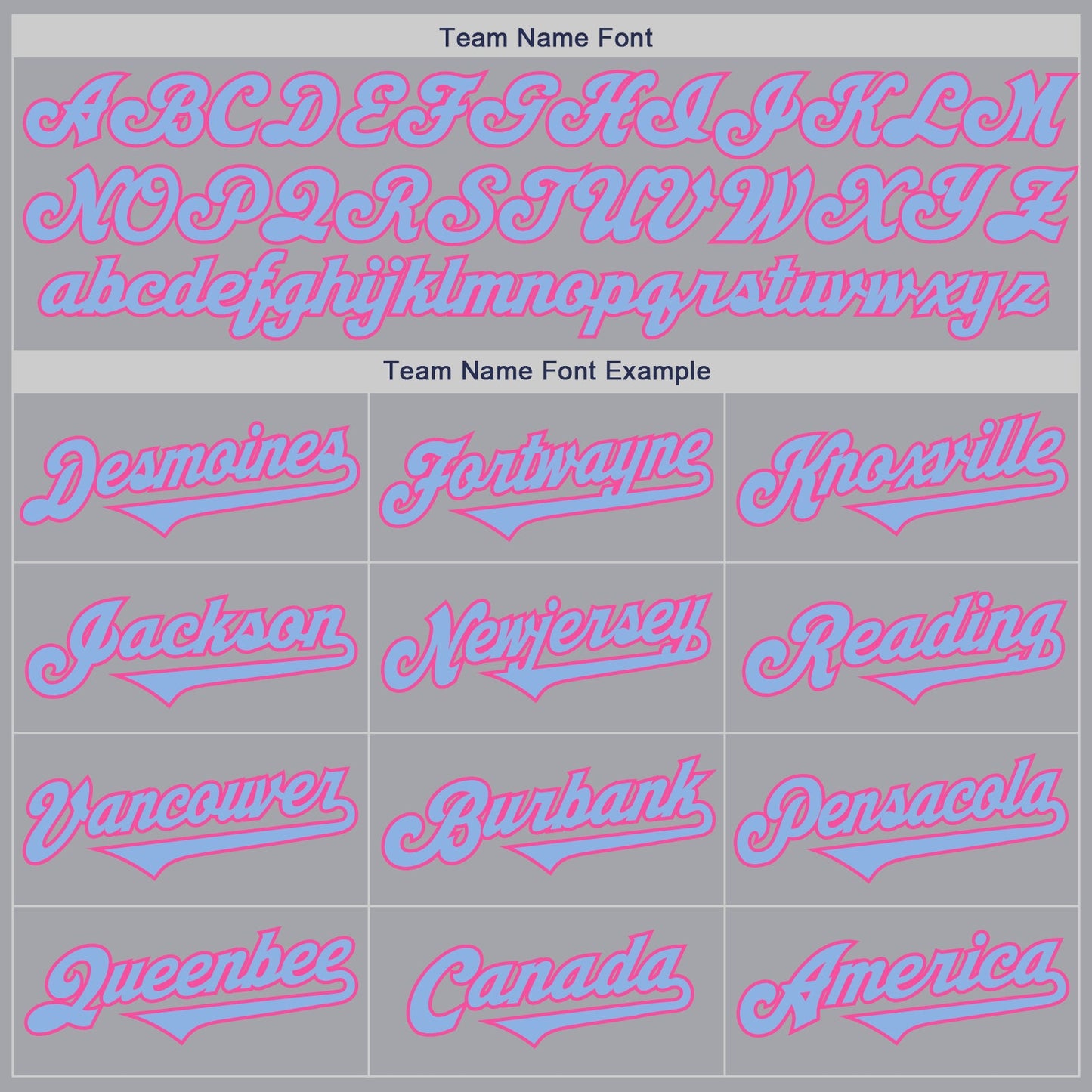 Custom Gray Light Blue-Pink Authentic Two Tone Baseball Jersey view 4