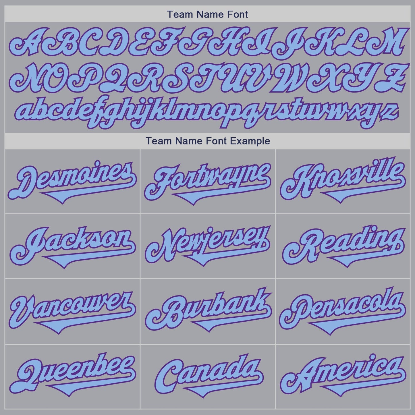 Custom Gray Light Blue-Purple Authentic Two Tone Baseball Jersey view 4