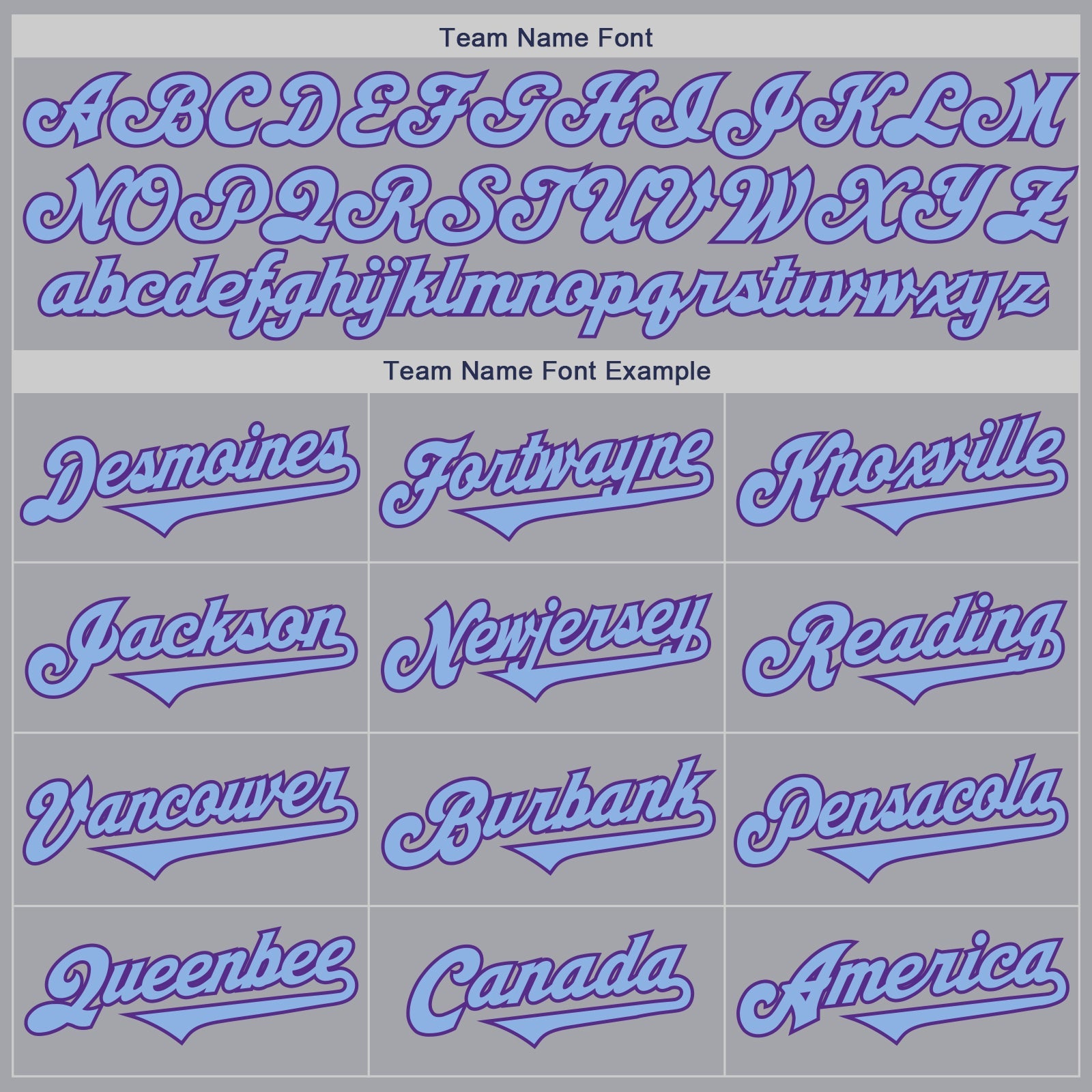 Custom Gray Light Blue-Purple Authentic Two Tone Baseball Jersey view 4