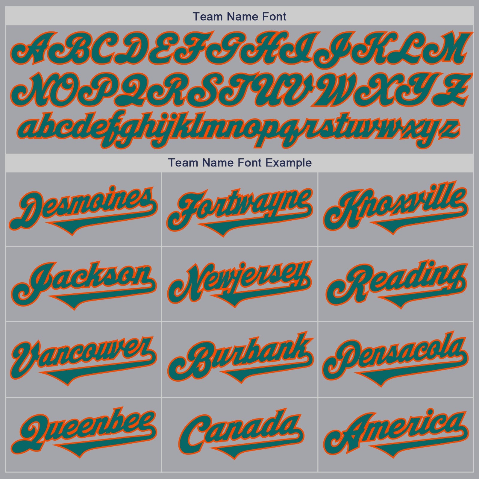 Custom Gray Teal-Orange Authentic Two Tone Baseball Jersey view 4