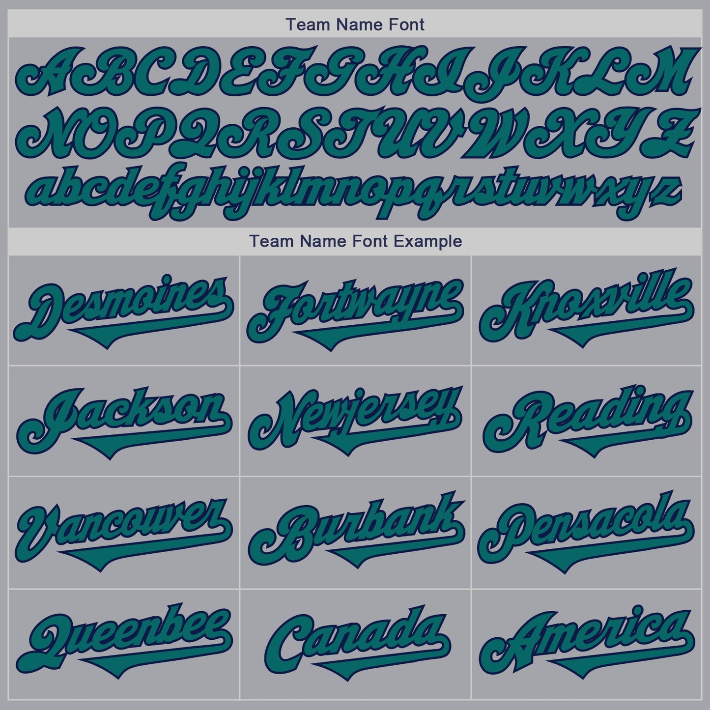 Custom Gray Teal-Navy Authentic Two Tone Baseball Jersey view 4