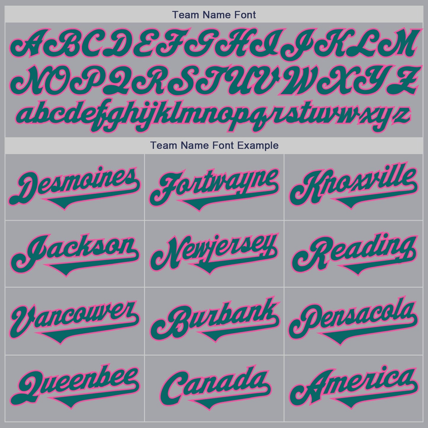 Custom Gray Teal-Pink Authentic Two Tone Baseball Jersey view 4