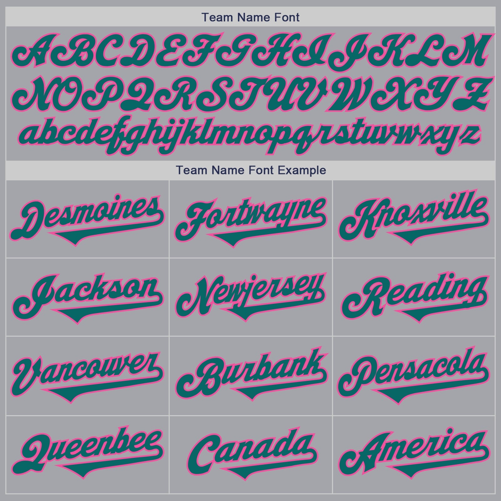 Custom Gray Teal-Pink Authentic Two Tone Baseball Jersey view 4