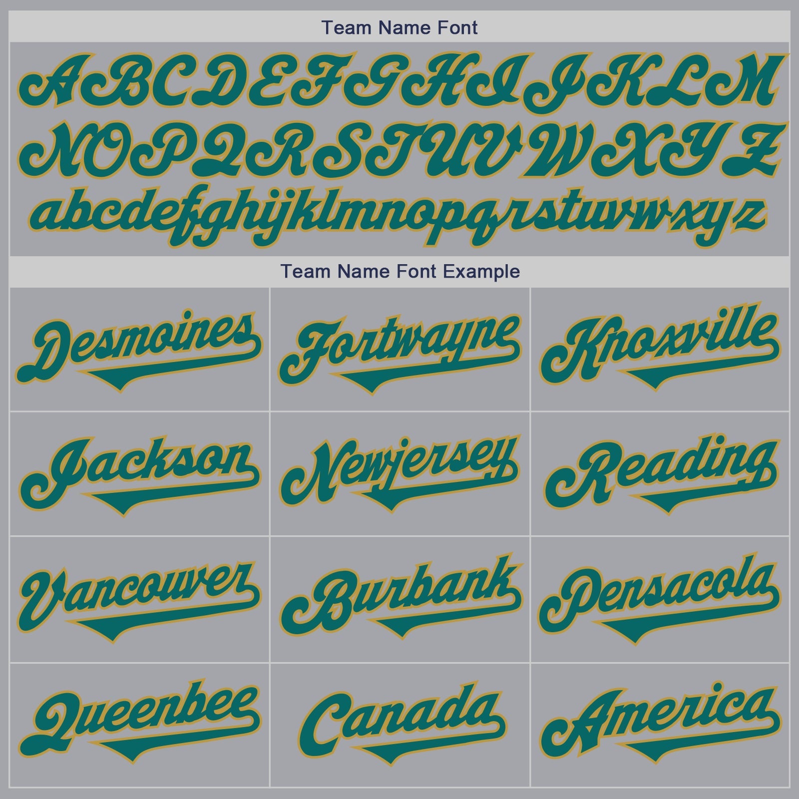 Custom Gray Teal-Old Gold Authentic Two Tone Baseball Jersey view 4