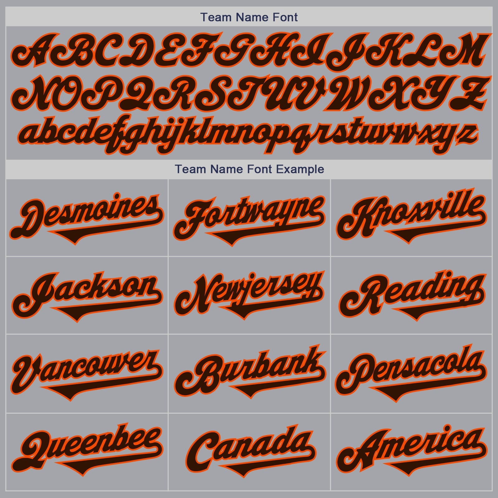 Custom Gray Brown-Orange Authentic Two Tone Baseball Jersey view 4