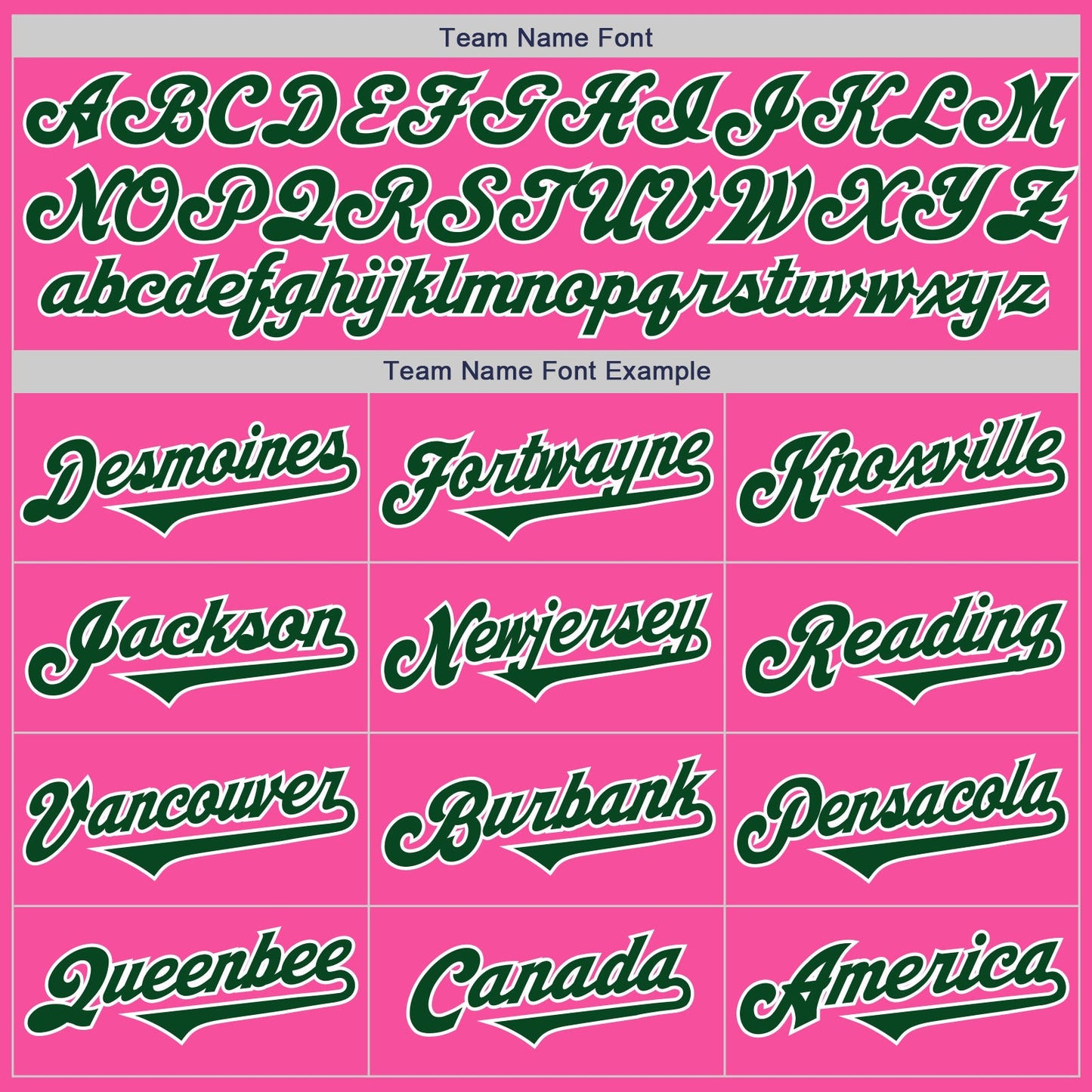 Custom Pink Green-White Authentic Two Tone Baseball Jersey view 4