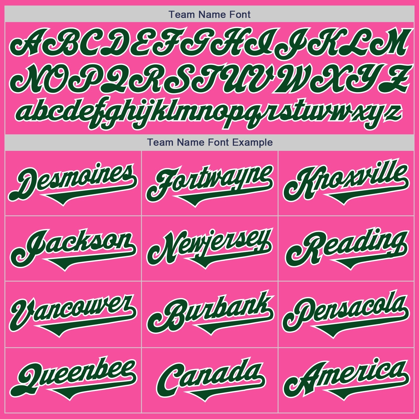 Custom Pink Green-White Authentic Two Tone Baseball Jersey view 4