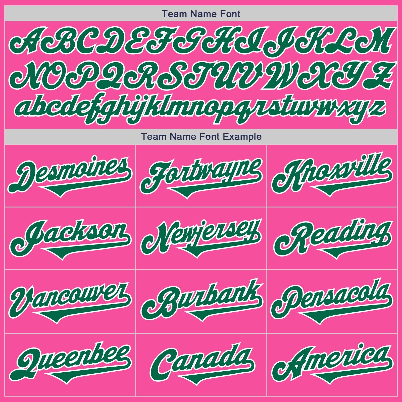 Custom Pink Kelly Green-White Authentic Two Tone Baseball Jersey view 4