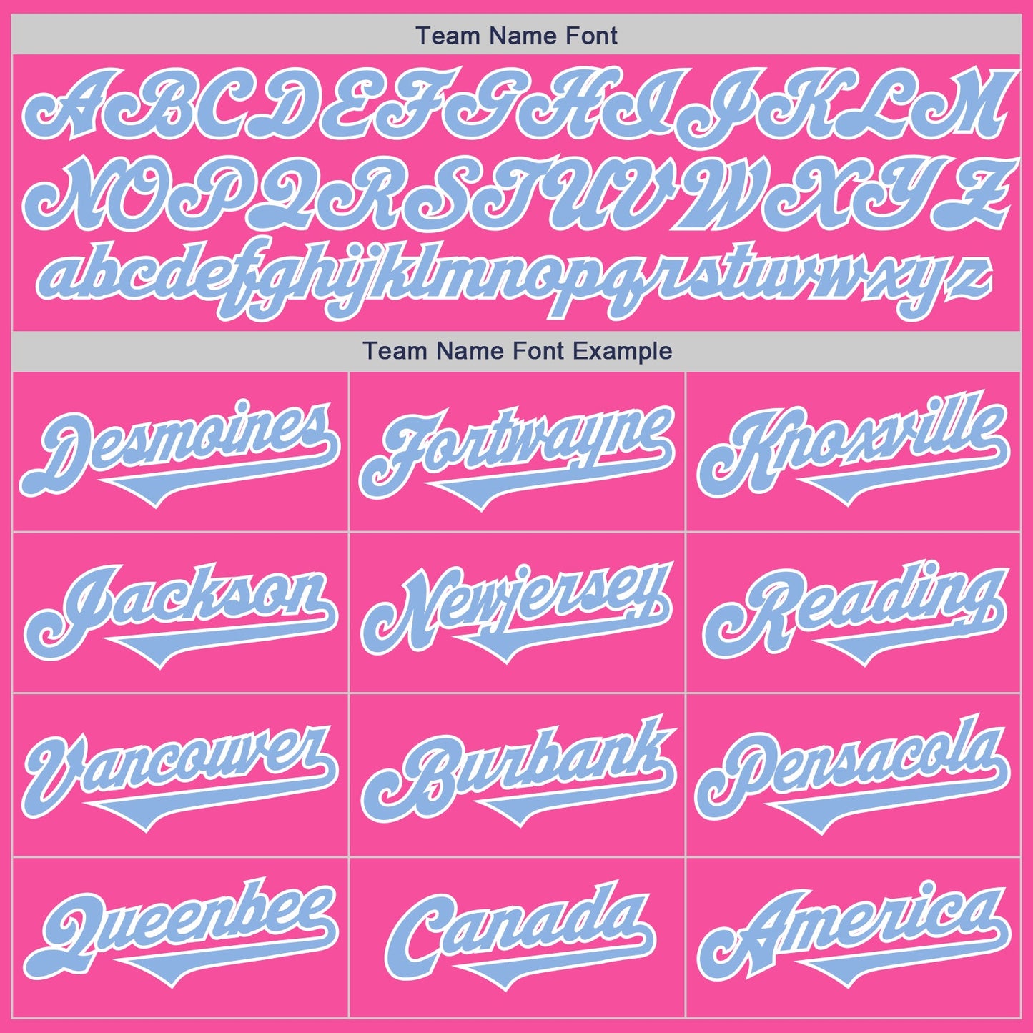 Custom Pink Light Blue-White Authentic Two Tone Baseball Jersey view 4