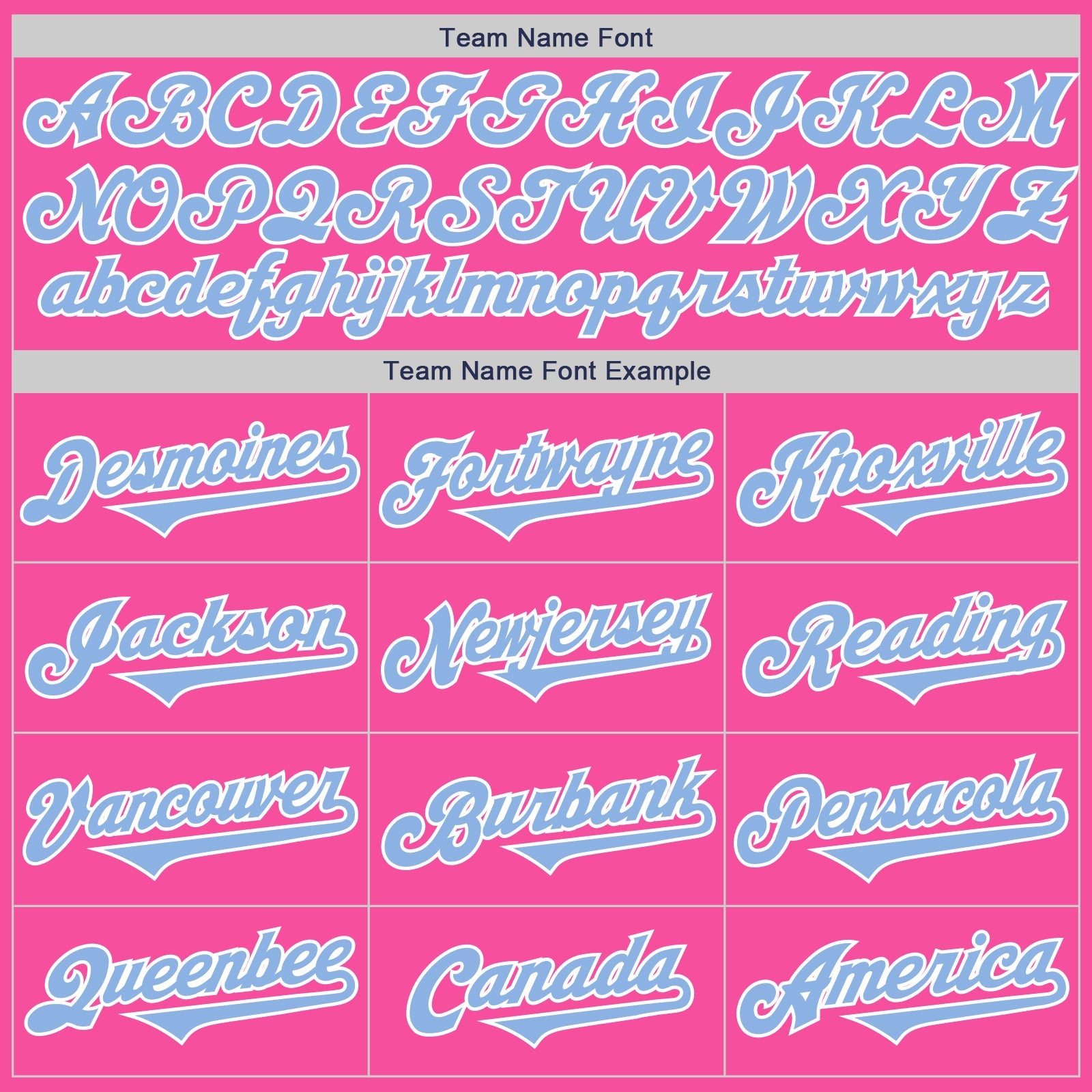 Custom Pink Light Blue-White Authentic Two Tone Baseball Jersey view 4