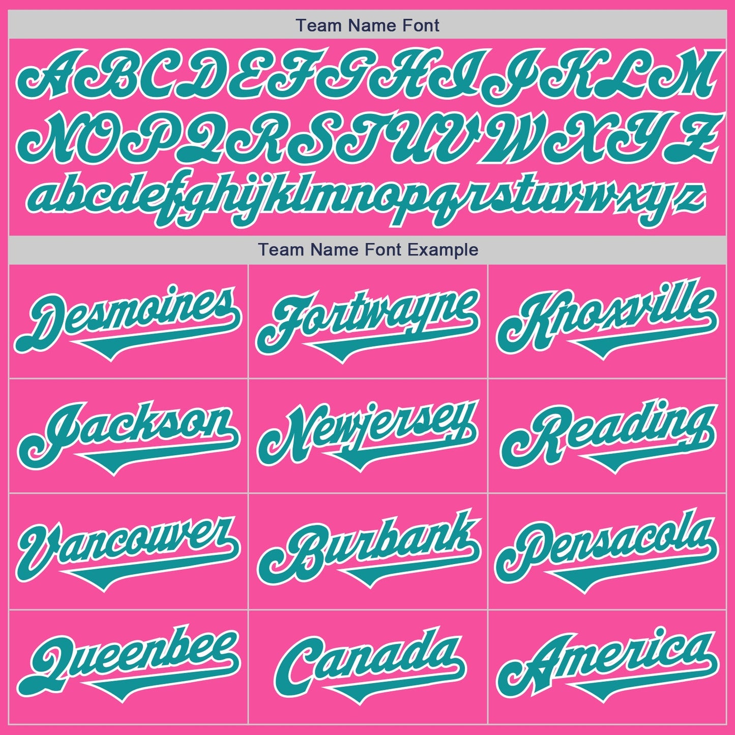 Custom Pink Teal-White Authentic Two Tone Baseball Jersey view 4