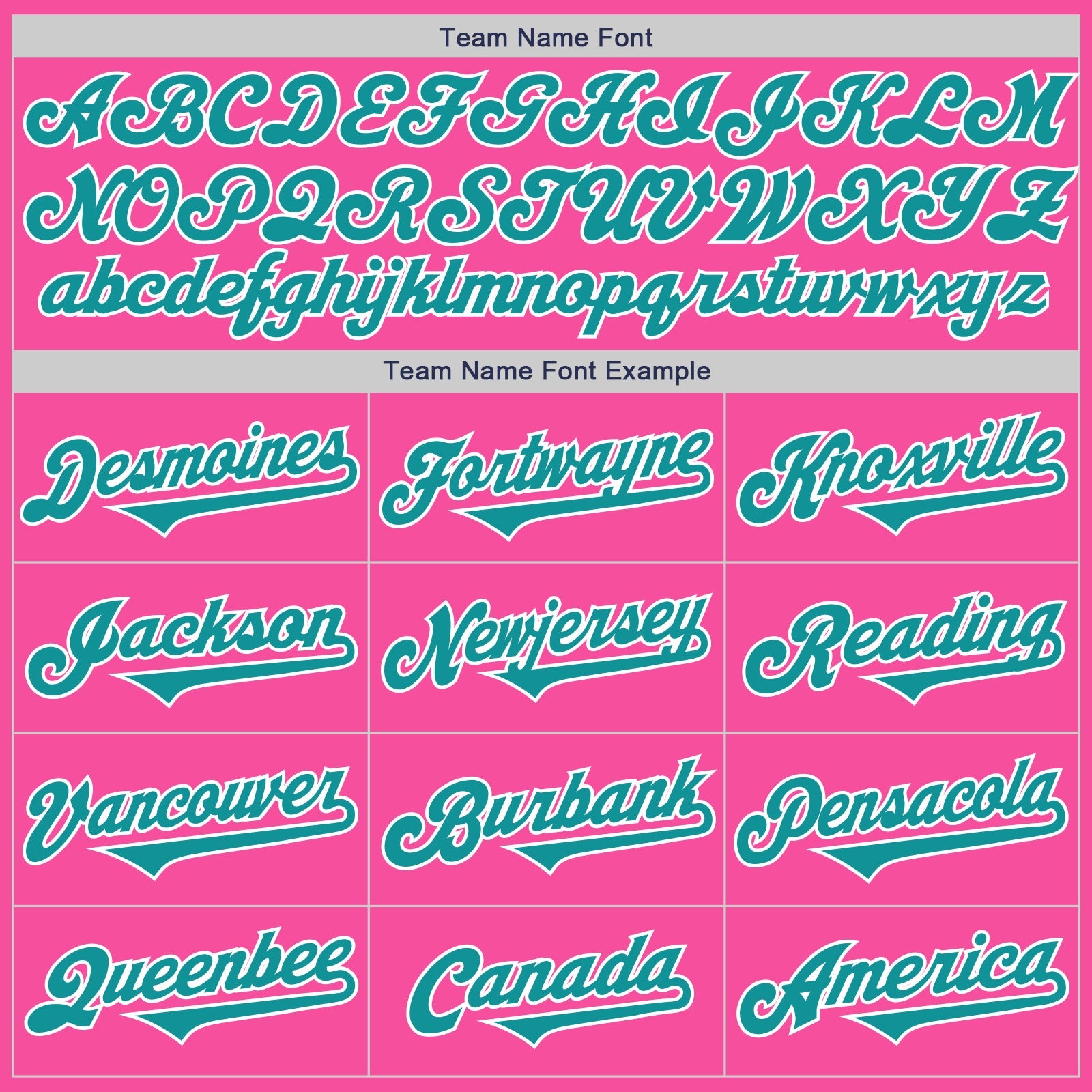 Custom Pink Teal-White Authentic Two Tone Baseball Jersey view 4