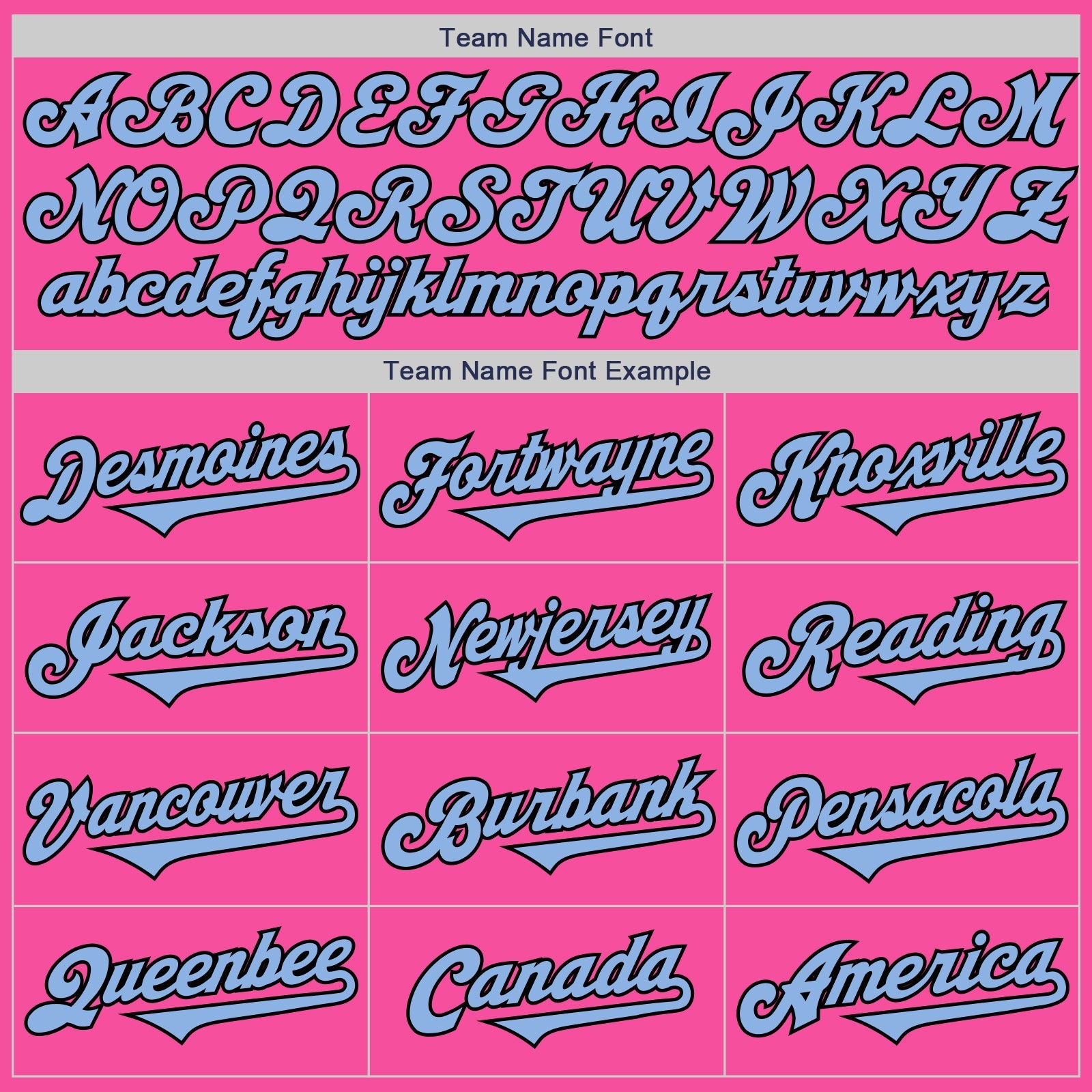 Custom Pink Light Blue-Black Authentic Two Tone Baseball Jersey view 4