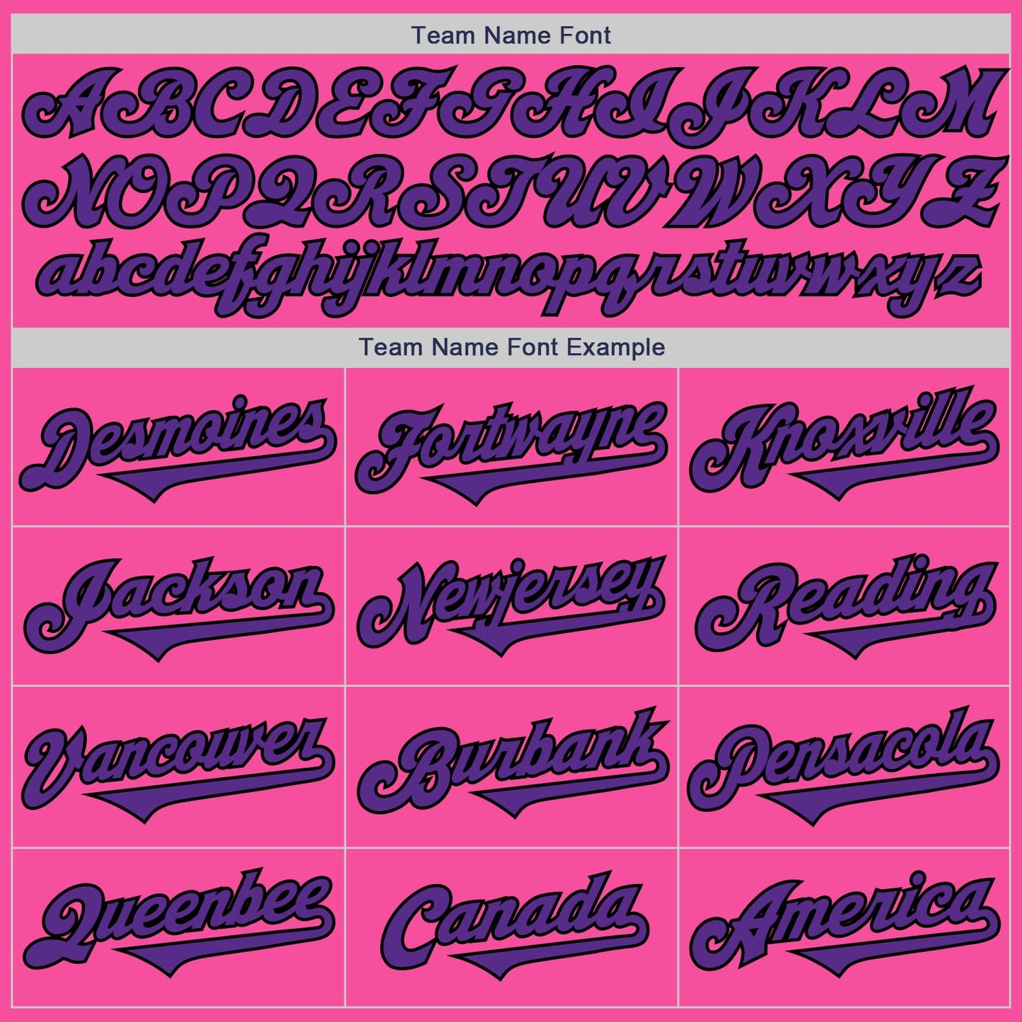 Custom Pink Purple-Black Authentic Two Tone Baseball Jersey view 4