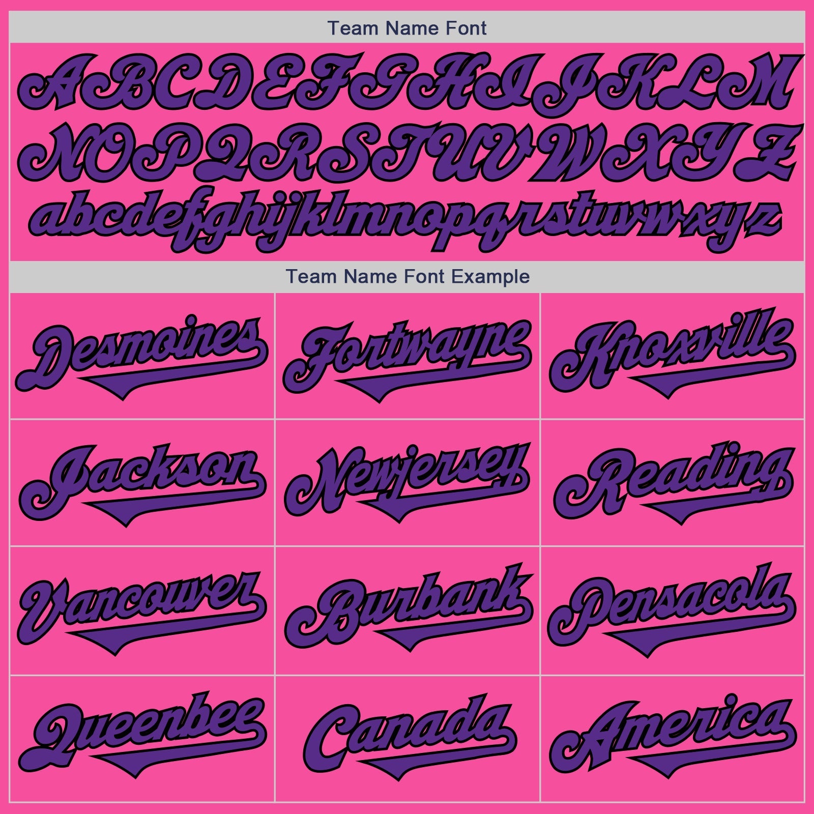 Custom Pink Purple-Black Authentic Two Tone Baseball Jersey view 4