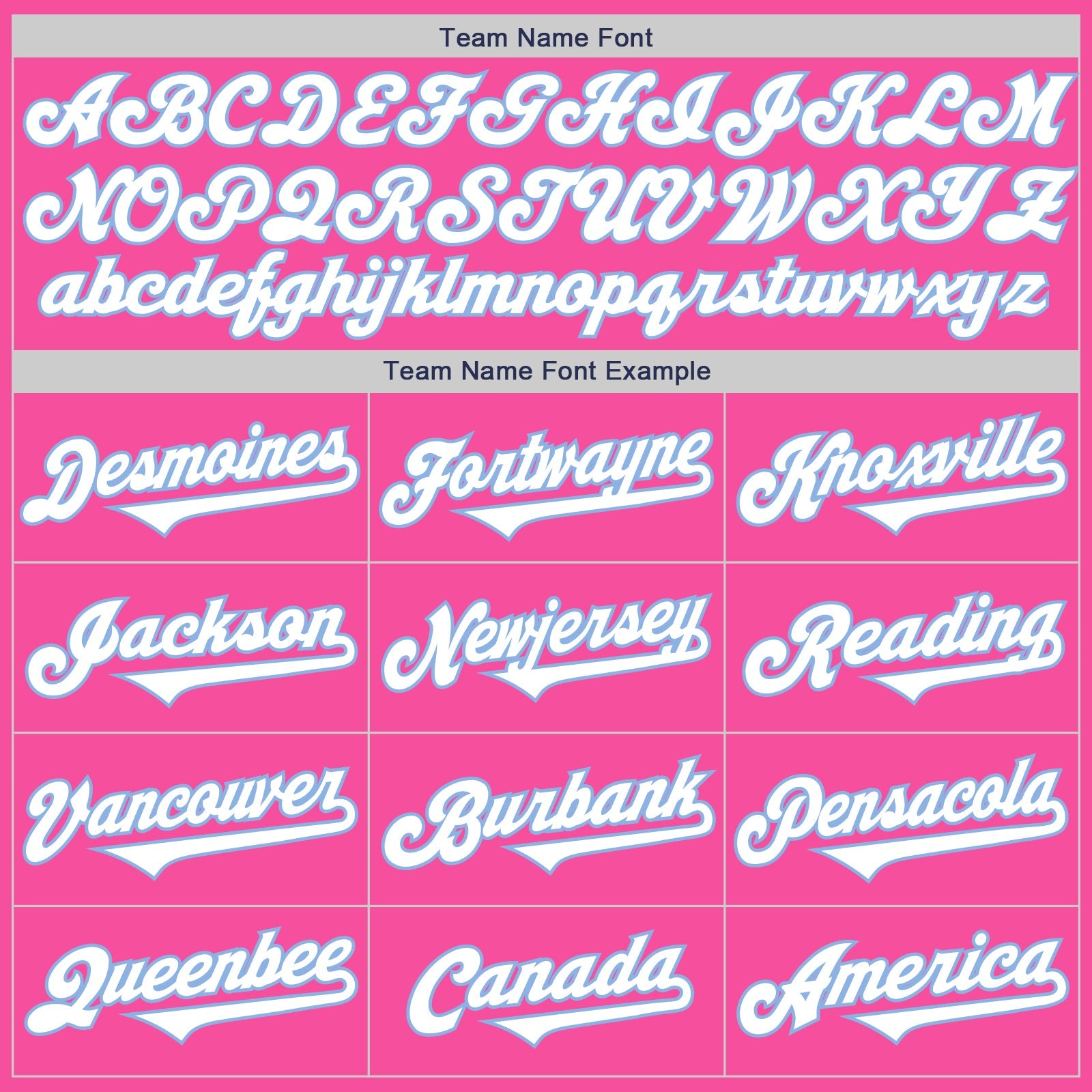 Custom Pink White-Light Blue Authentic Two Tone Baseball Jersey view 4