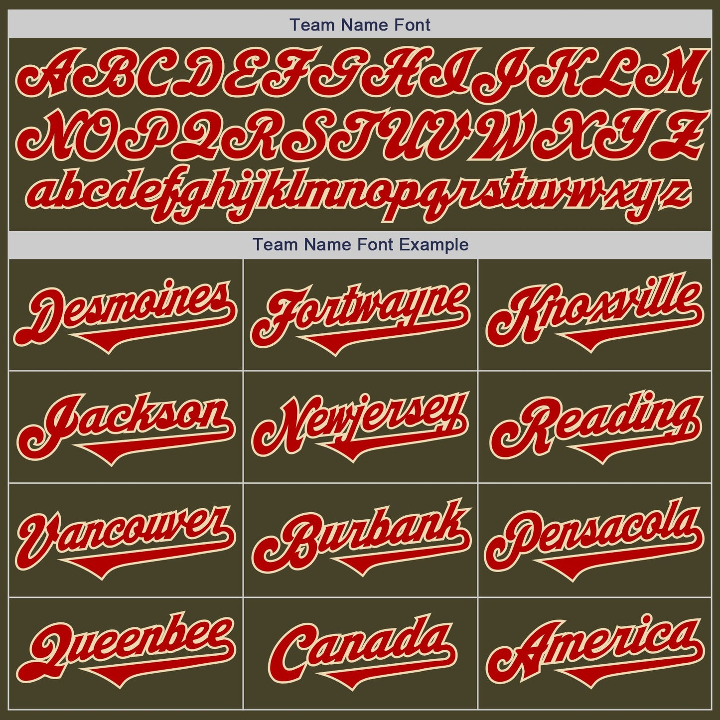 Custom Olive Red-Cream Authentic Two Tone Salute To Service Baseball Jersey view 4
