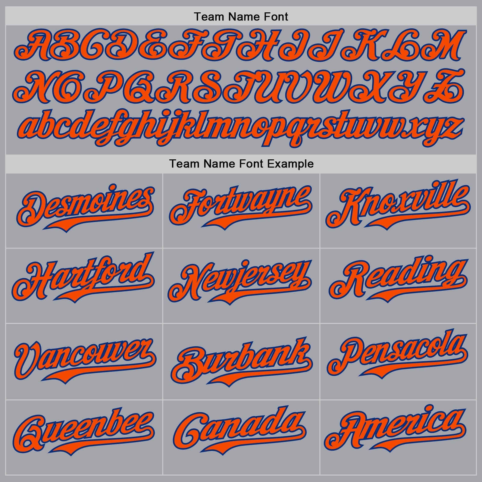 Custom Gray Orange-Royal Authentic Two Tone Baseball Jersey view 4