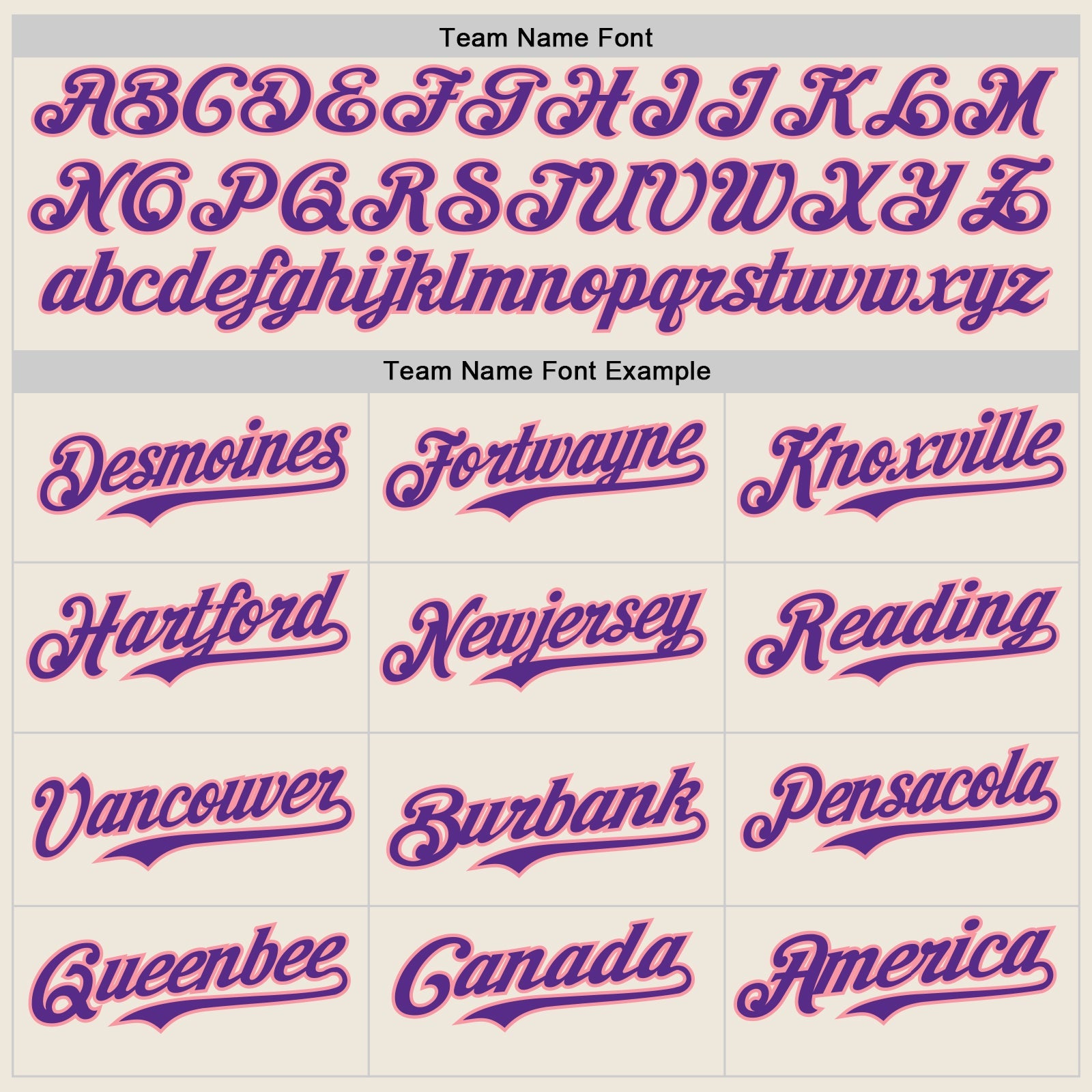 Custom Cream Purple Pinstripe Medium Pink Authentic Two Tone Baseball Jersey view 4
