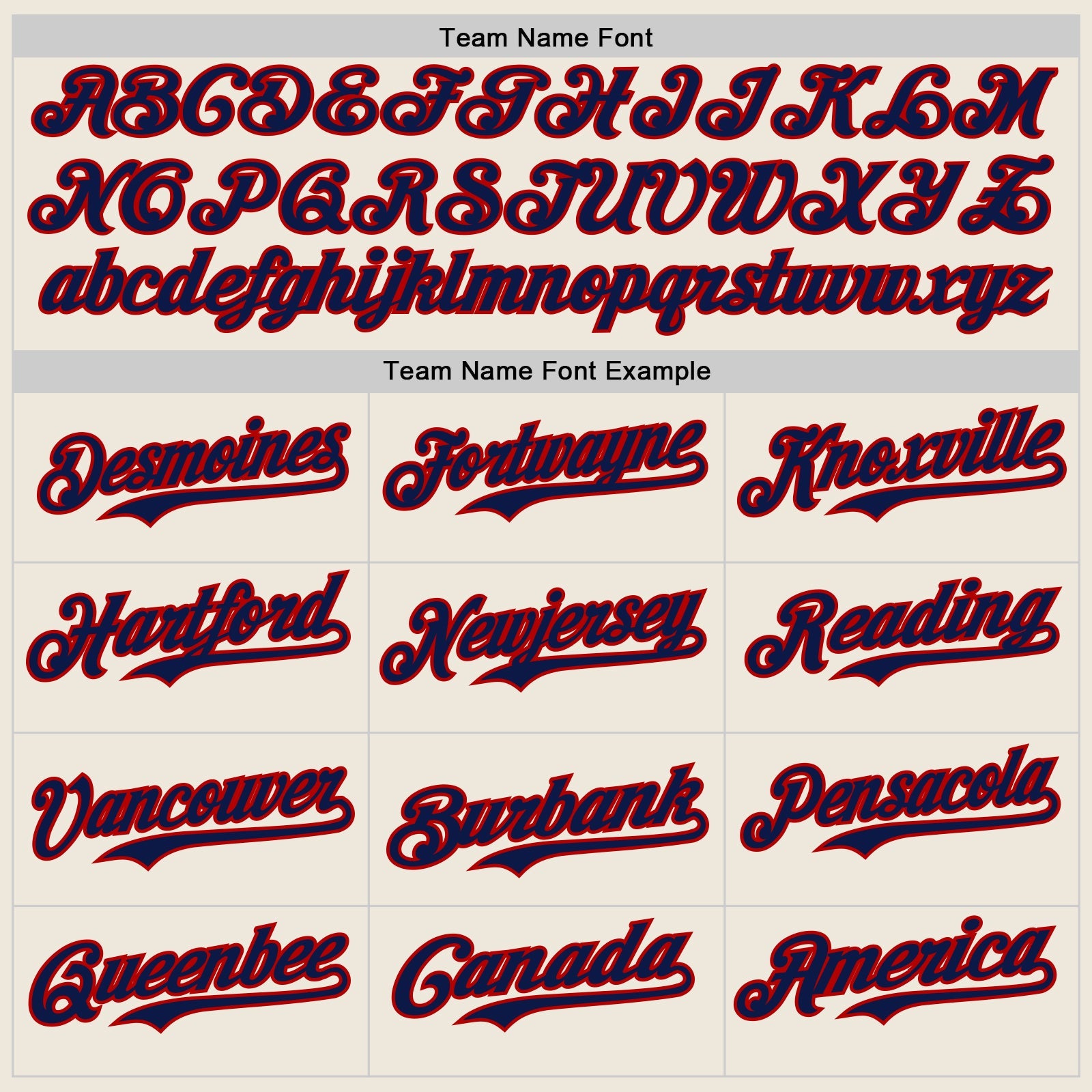 Custom Cream Navy Pinstripe Red Authentic Two Tone Baseball Jersey view 4