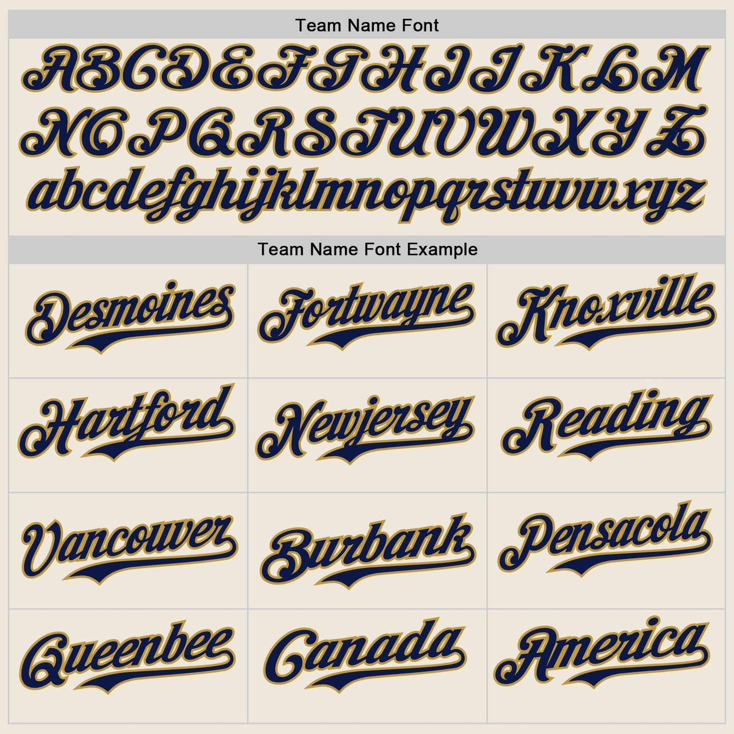 Custom Cream Navy Pinstripe Old Gold Authentic Two Tone Baseball Jersey view 4