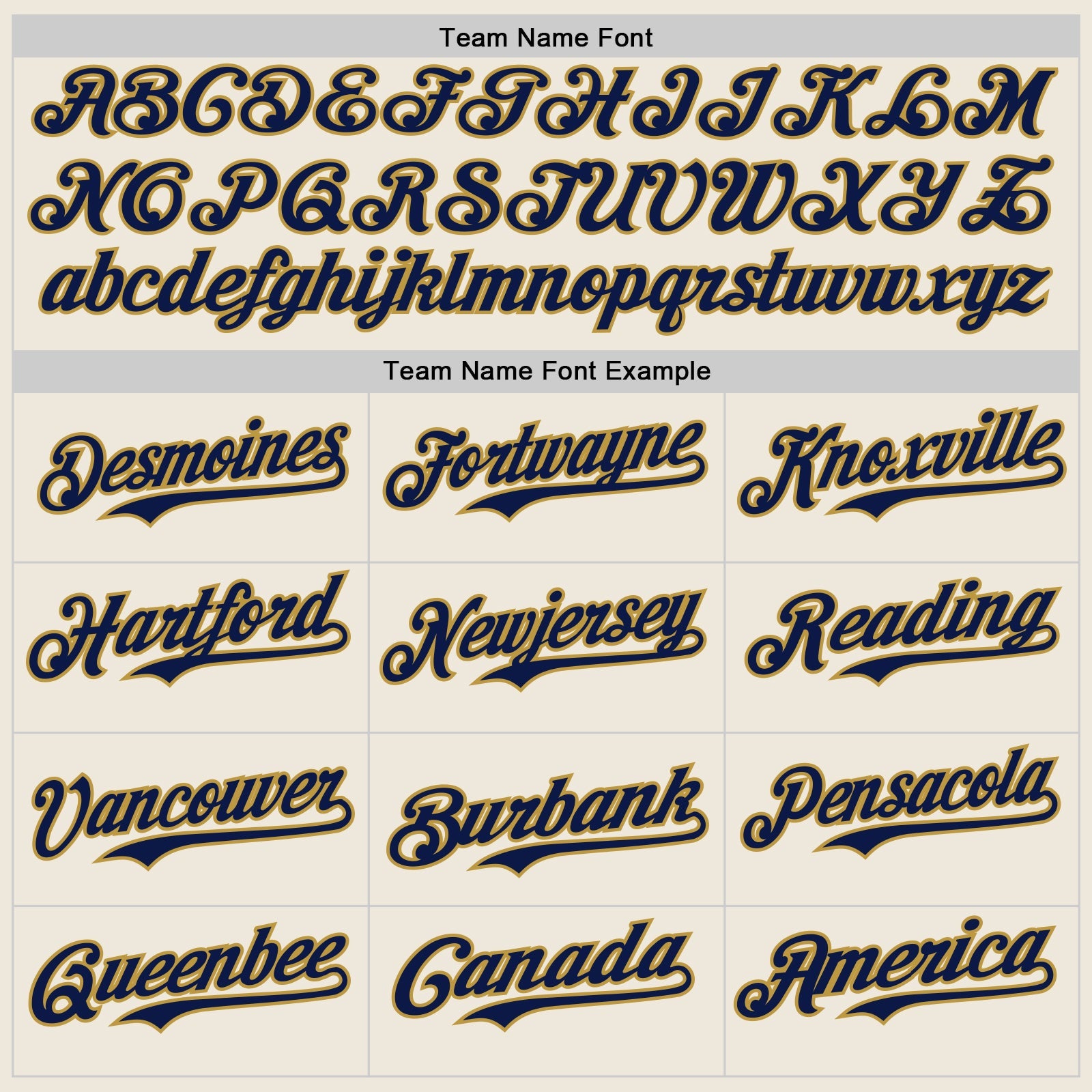 Custom Cream Navy Pinstripe Old Gold Authentic Two Tone Baseball Jersey view 4