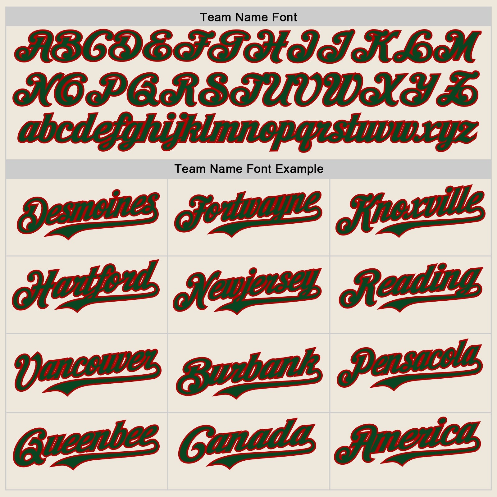 Custom Cream Green Pinstripe Red Authentic Two Tone Baseball Jersey view 4