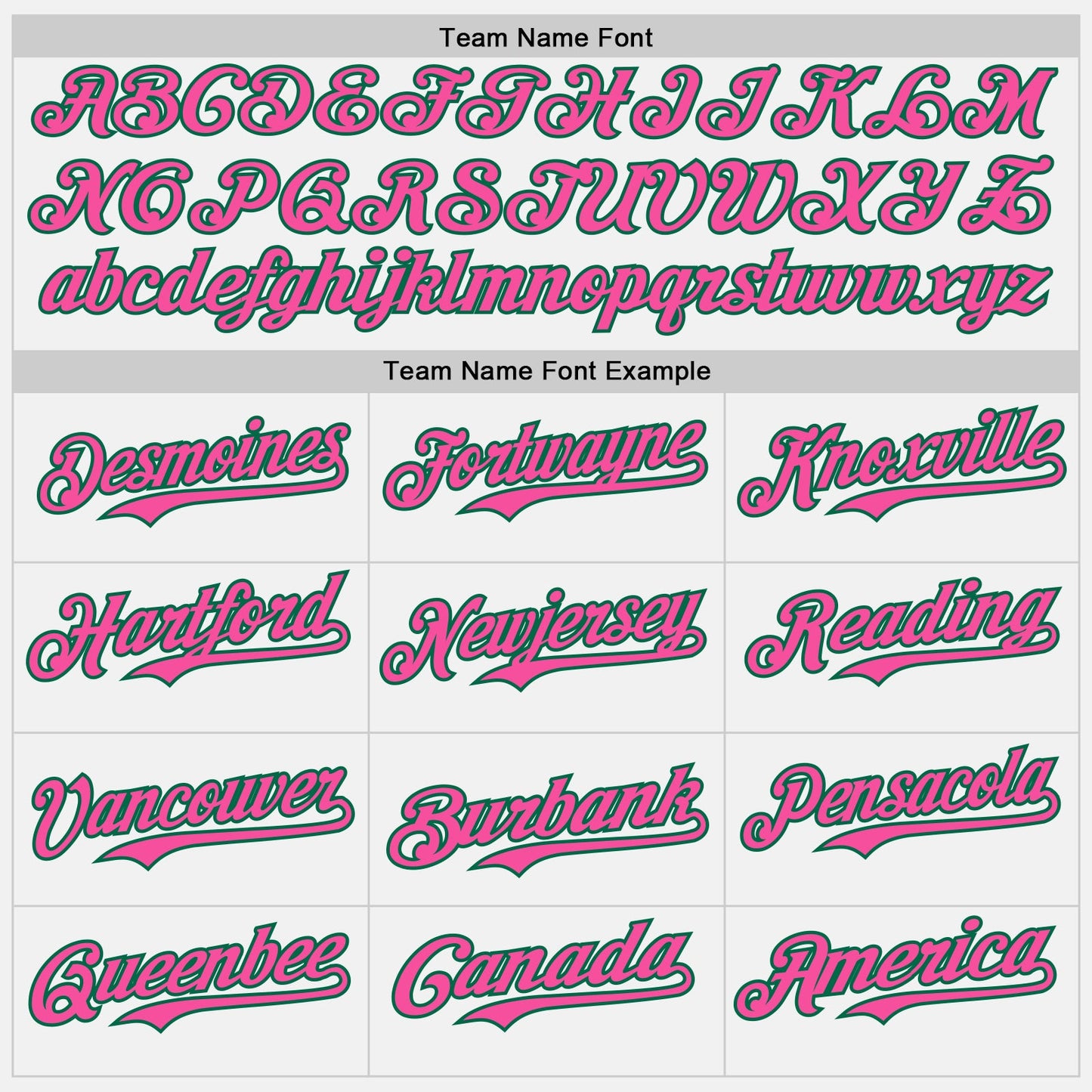 Custom White Pink Pinstripe Kelly Green Authentic Two Tone Baseball Jersey view 4