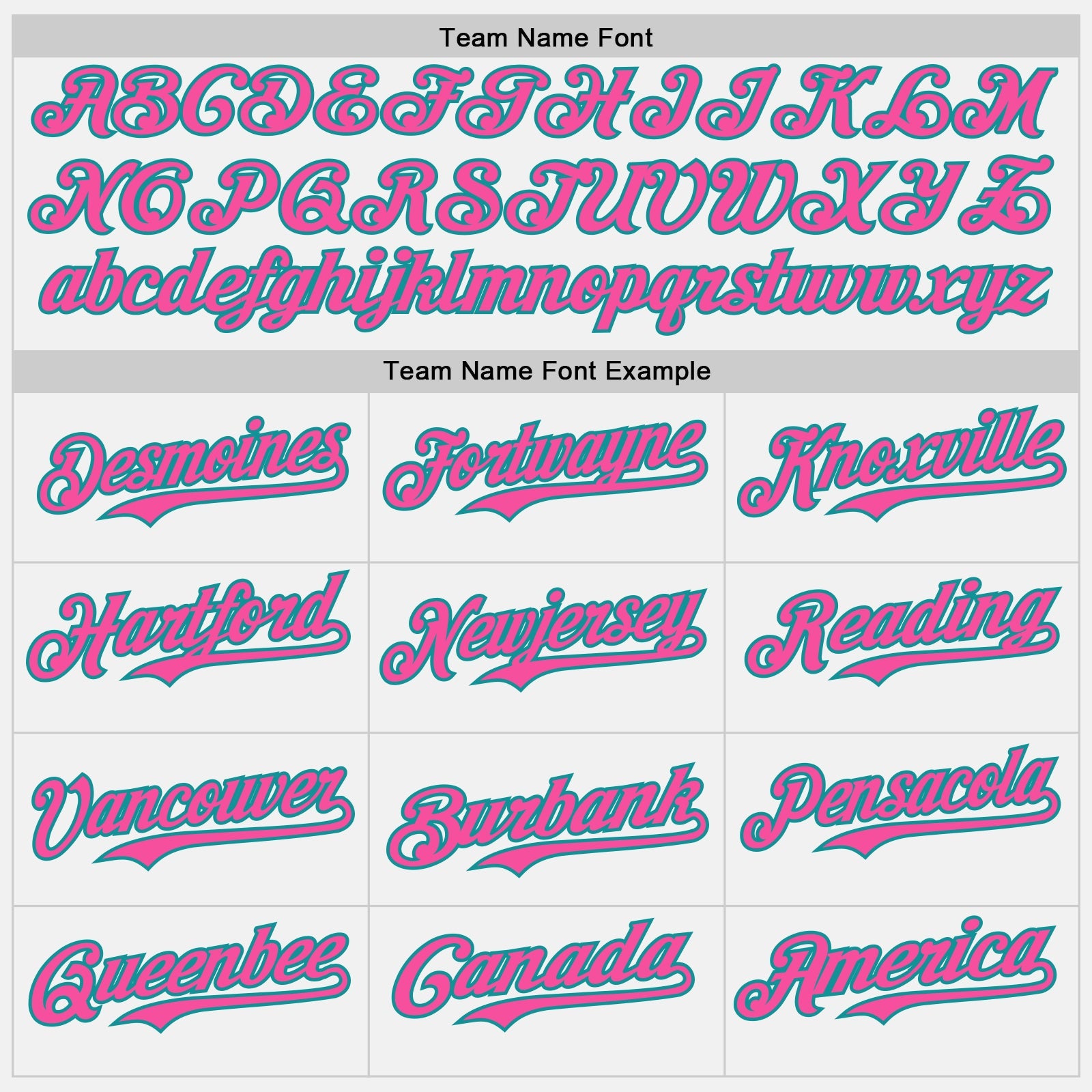 Custom White Pink Pinstripe Teal Authentic Two Tone Baseball Jersey view 4