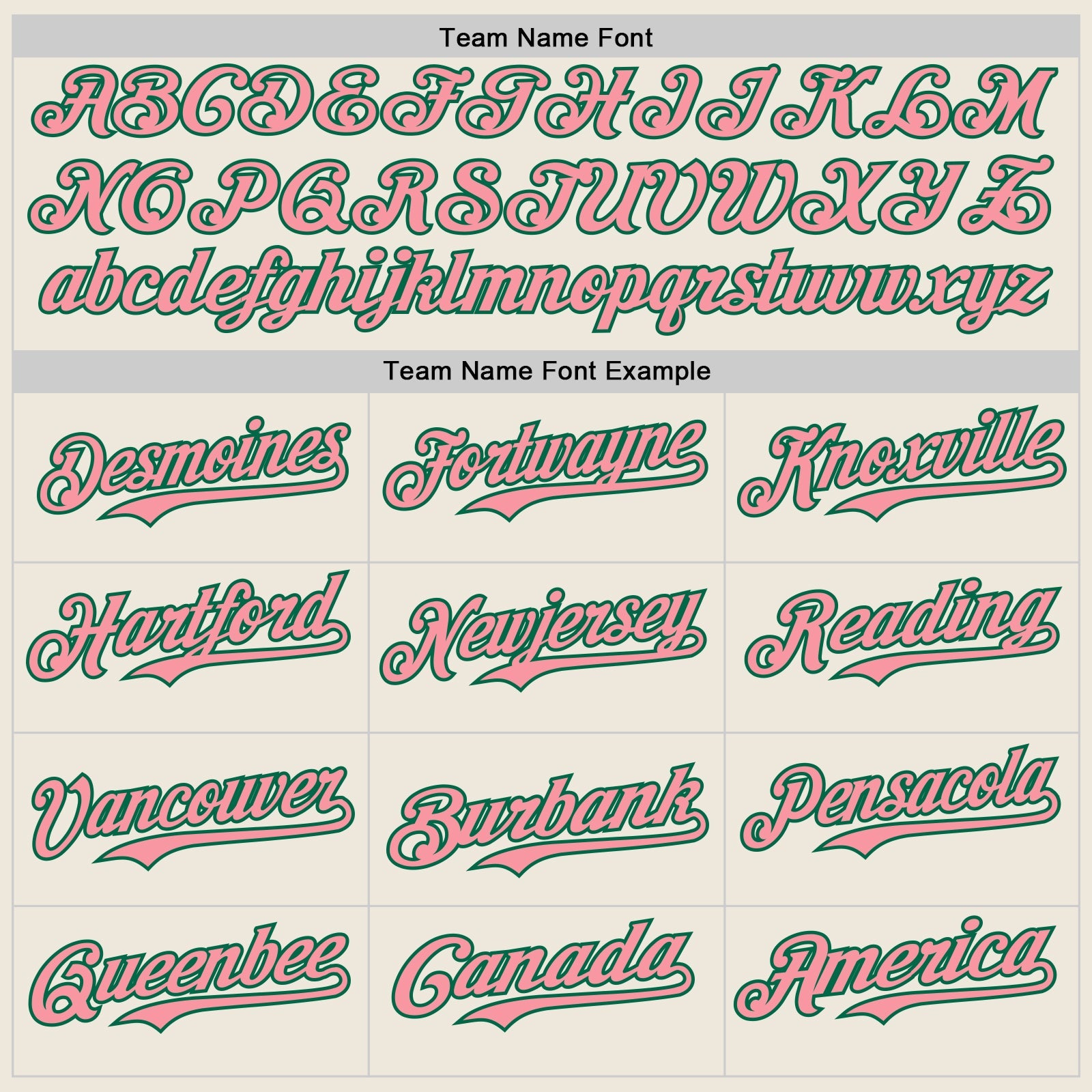 Custom Cream Kelly Green Pinstripe Medium Pink Authentic Two Tone Baseball Jersey view 4