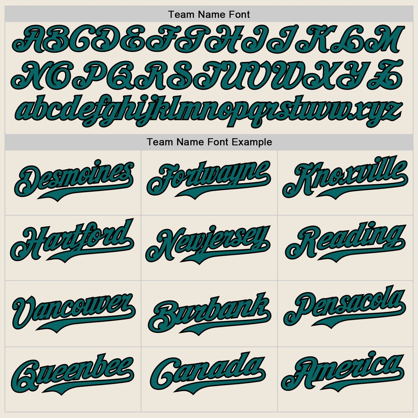 Custom Cream Teal Pinstripe Black Authentic Two Tone Baseball Jersey view 4