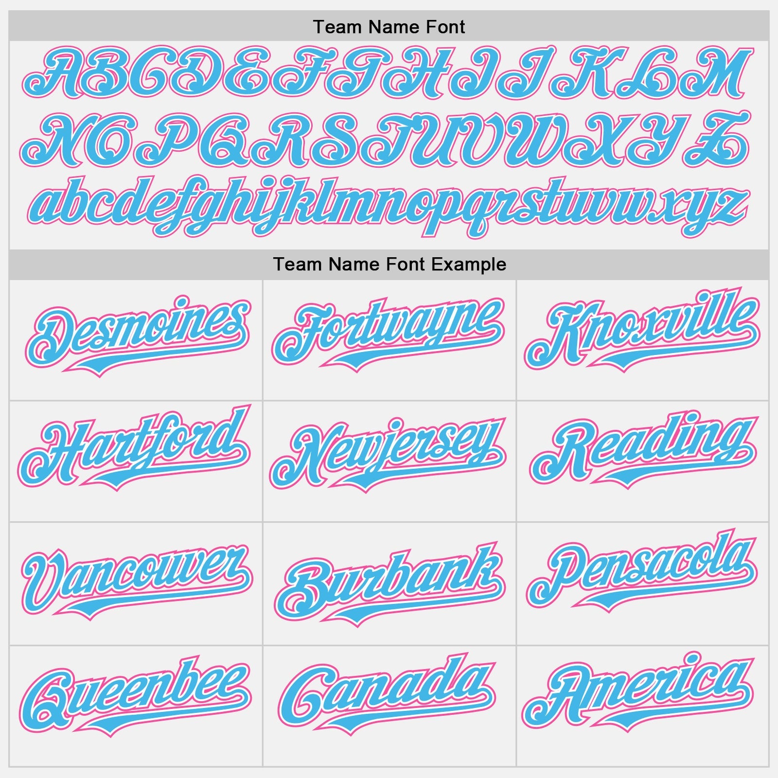 Custom White Sky Blue Pinstripe Pink Authentic Two Tone Baseball Jersey view 4