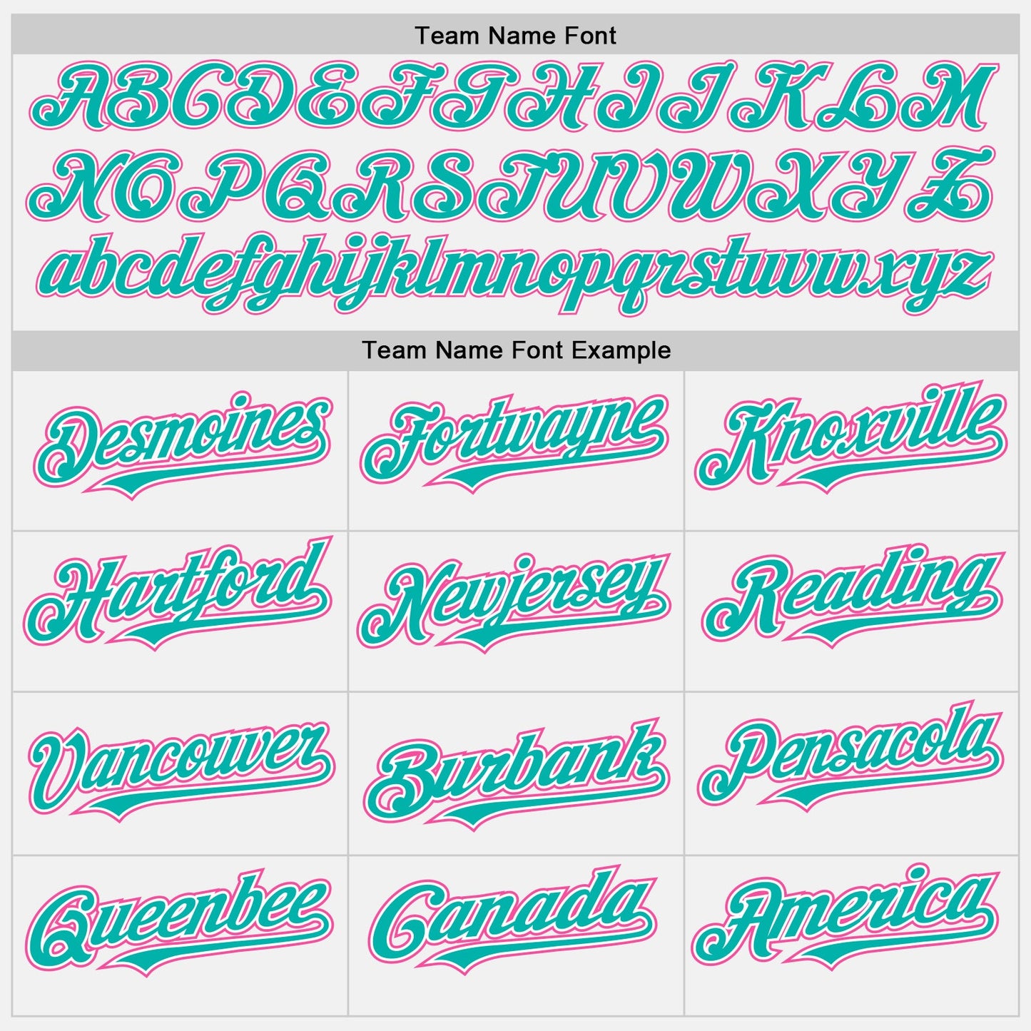 Custom White Aqua Pinstripe Pink Authentic Two Tone Baseball Jersey view 4